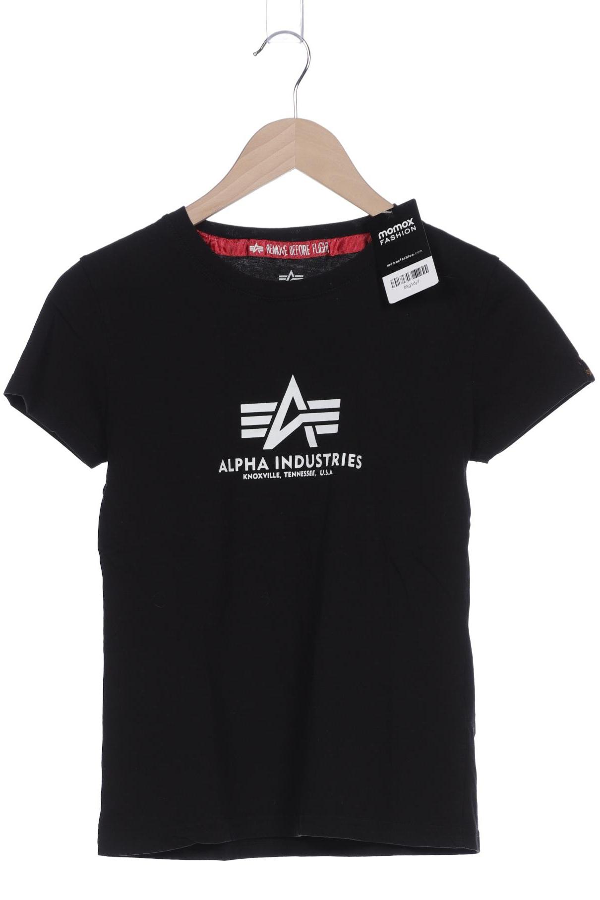 

Alpha industries Damen T-Shirt, schwarz
