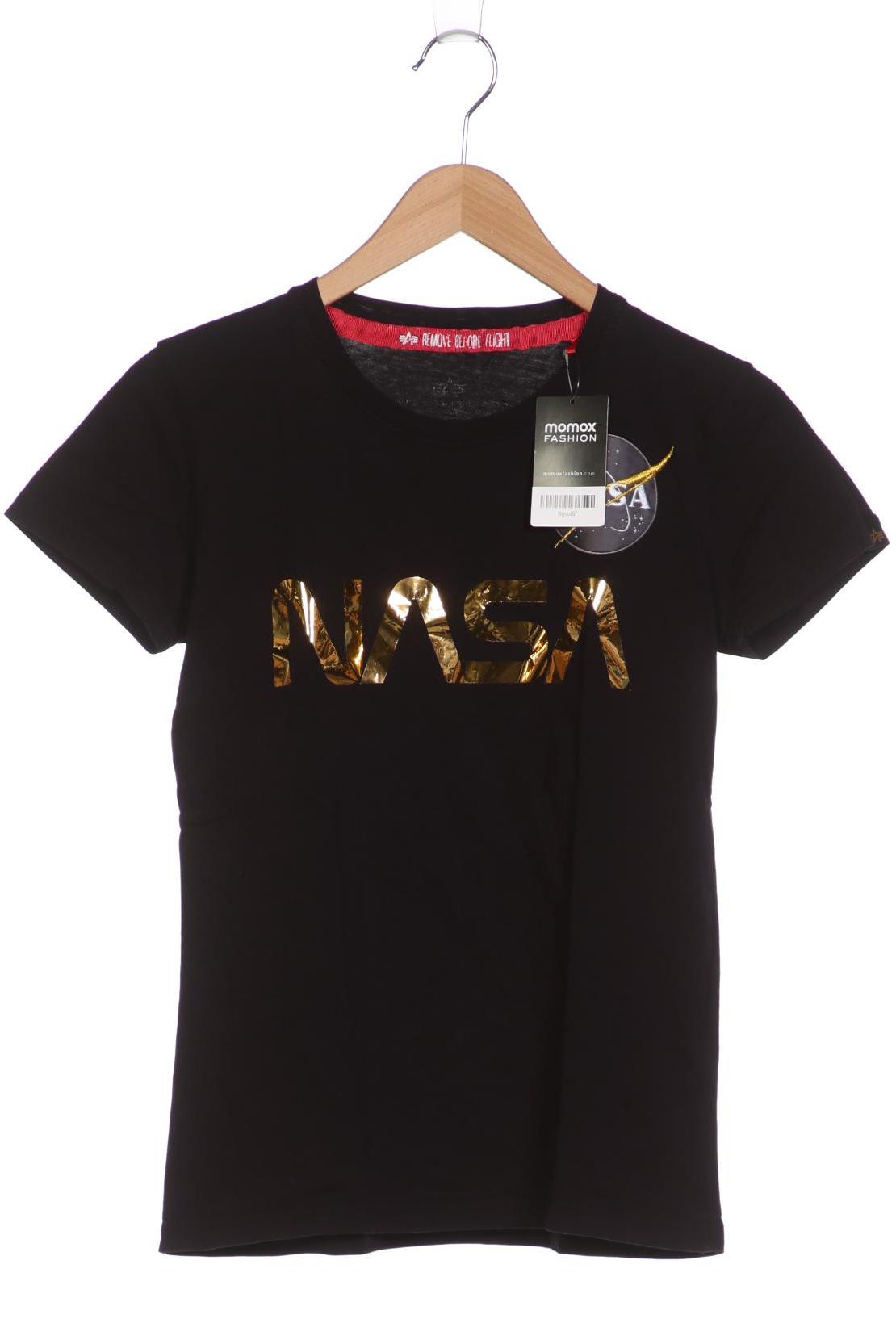 

Alpha industries Damen T-Shirt, schwarz