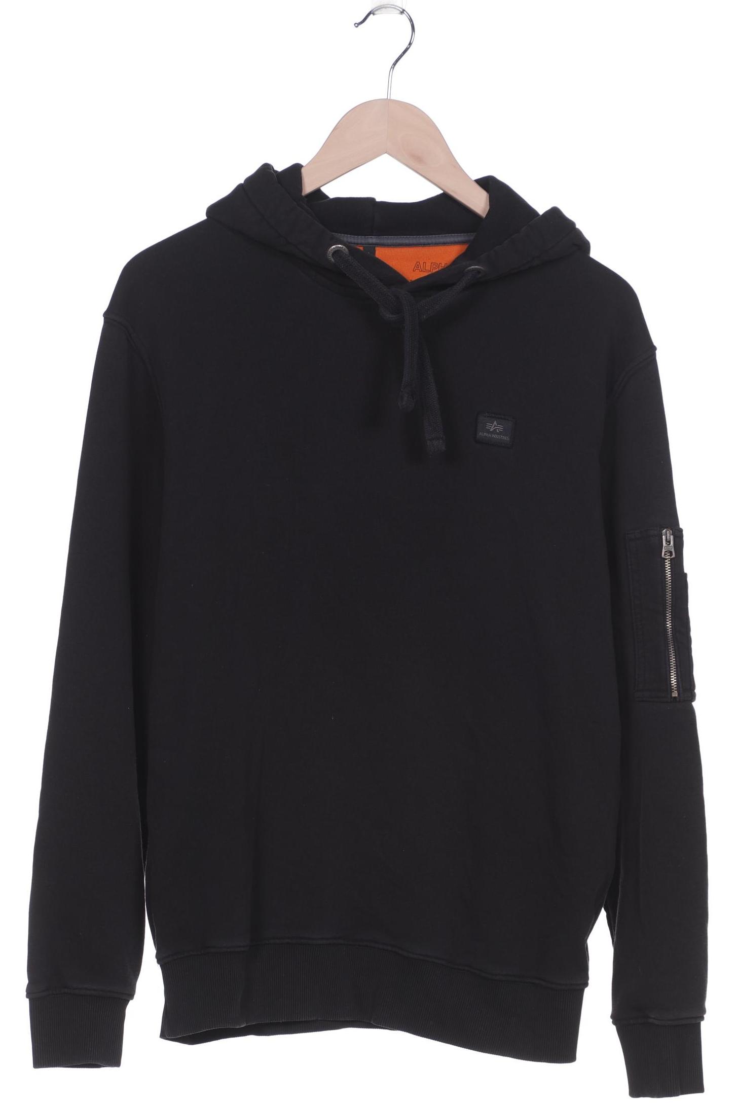 

Alpha industries Damen Kapuzenpullover, schwarz, Gr. 42