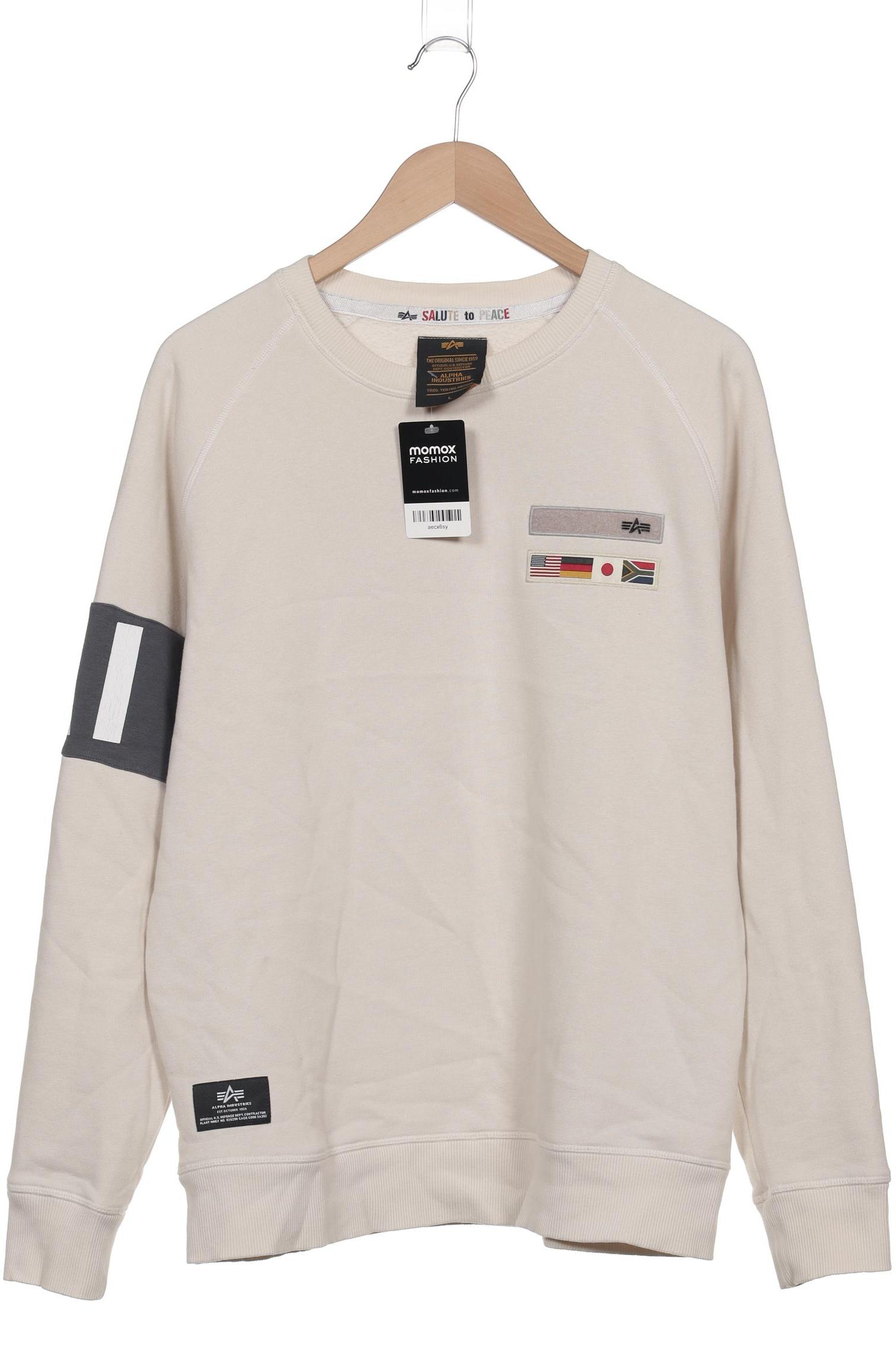 

Alpha industries Damen Sweatshirt, beige, Gr. 42