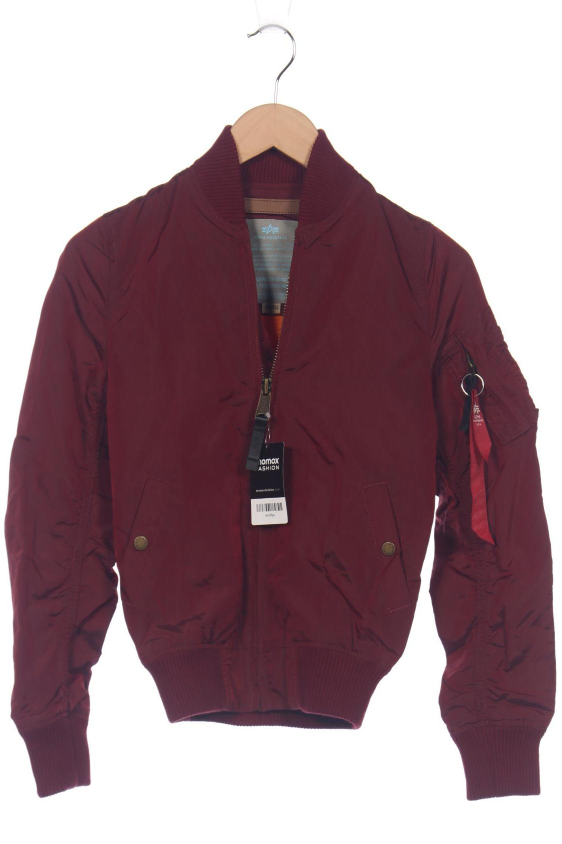 

Alpha industries Damen Jacke, bordeaux, Gr. 34