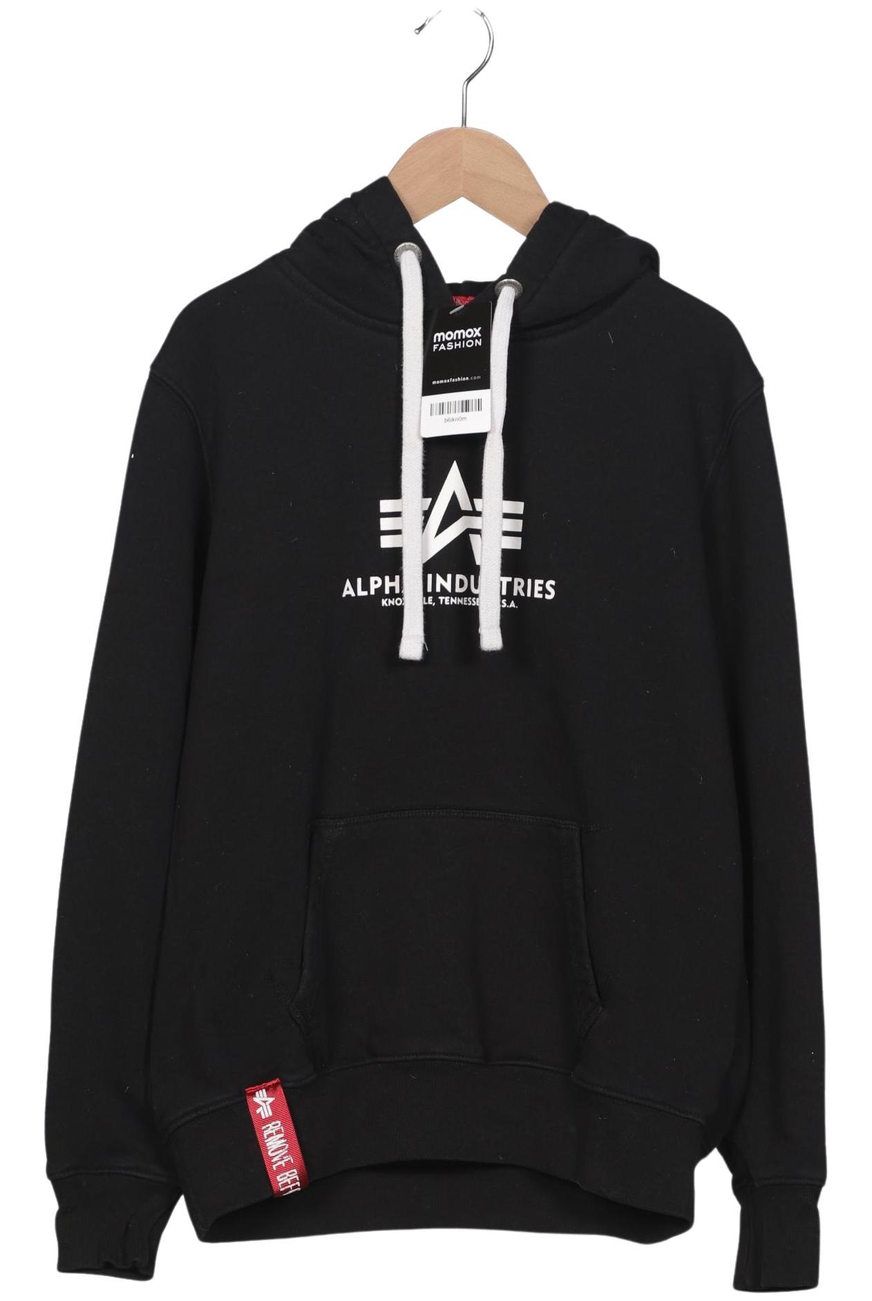 

Alpha industries Damen Kapuzenpullover, schwarz, Gr. 38