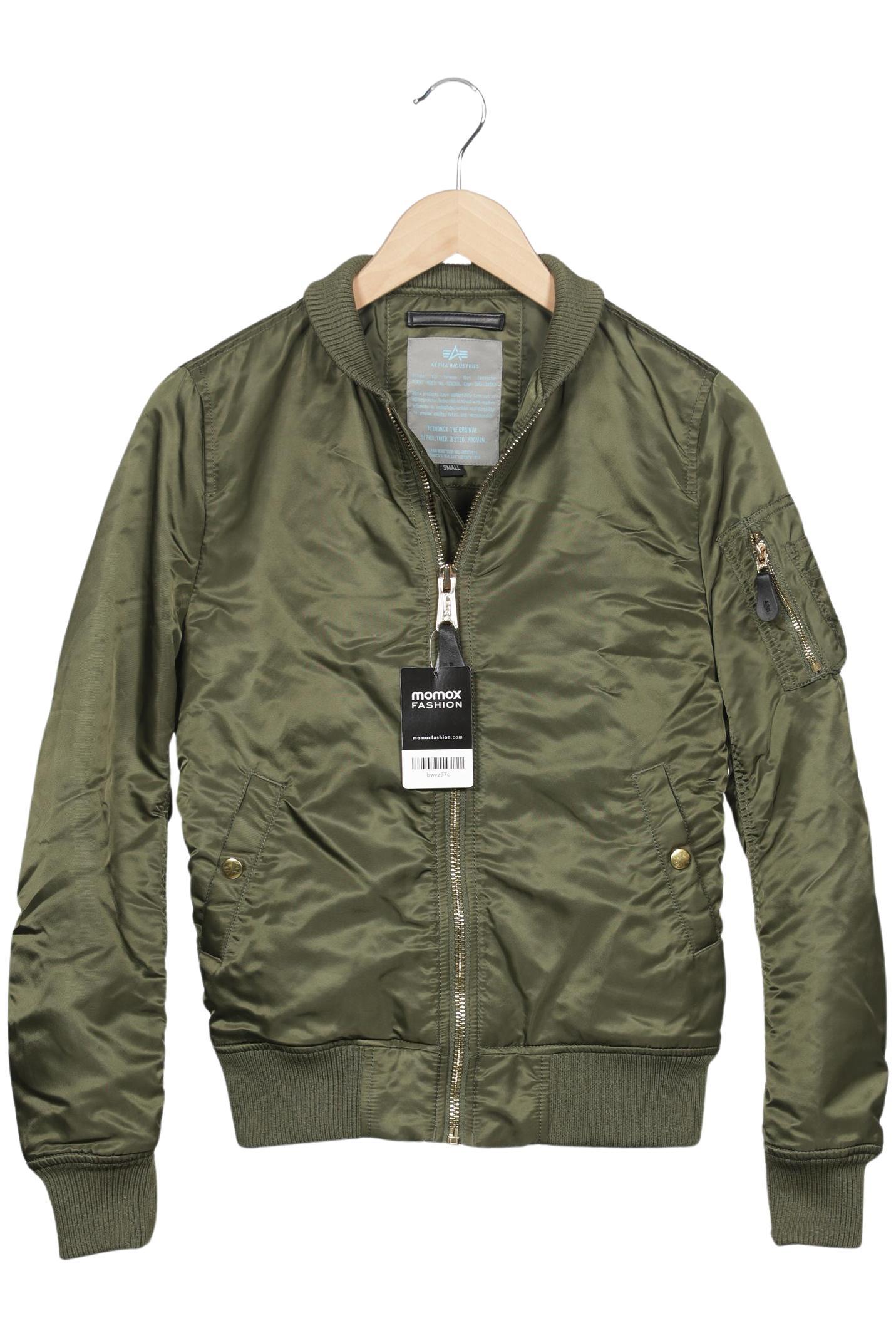 

Alpha industries Damen Jacke, grün, Gr. 36