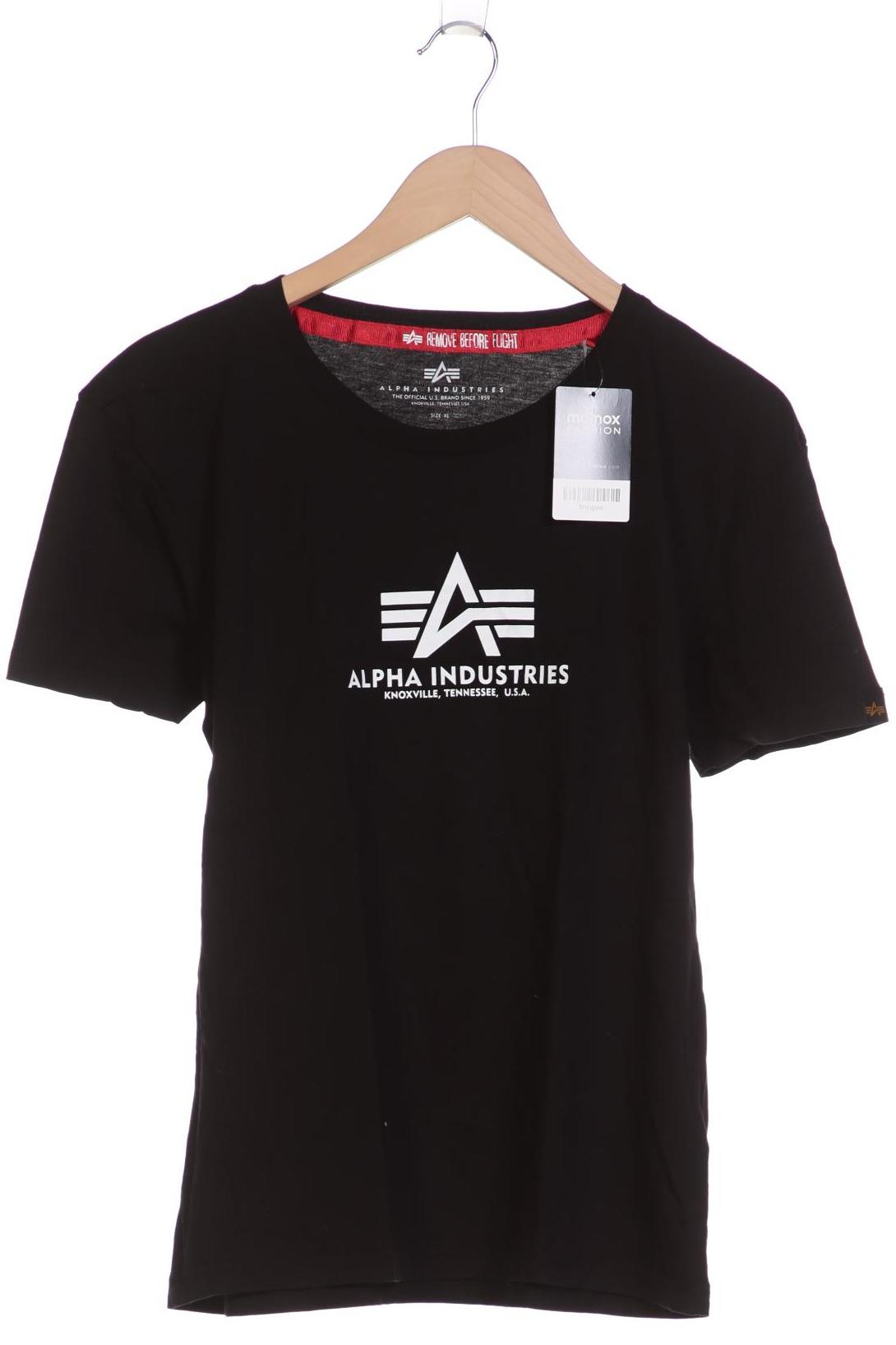 

Alpha industries Damen T-Shirt, schwarz, Gr. 44