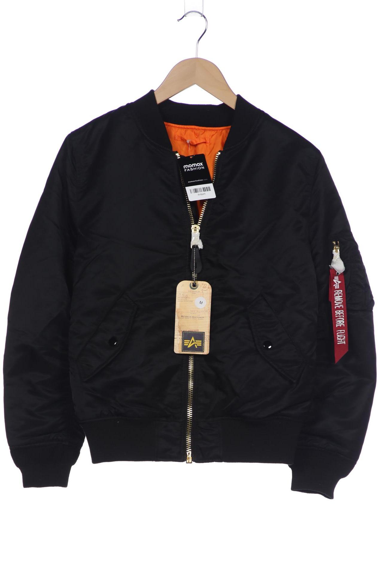 

Alpha industries Damen Jacke, schwarz, Gr. 38
