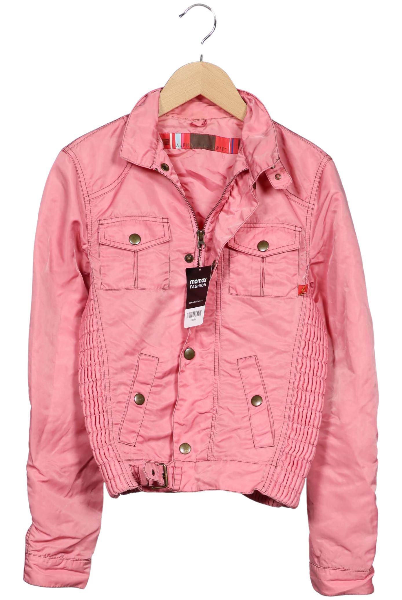 

Alpha industries Damen Jacke, pink, Gr. 36