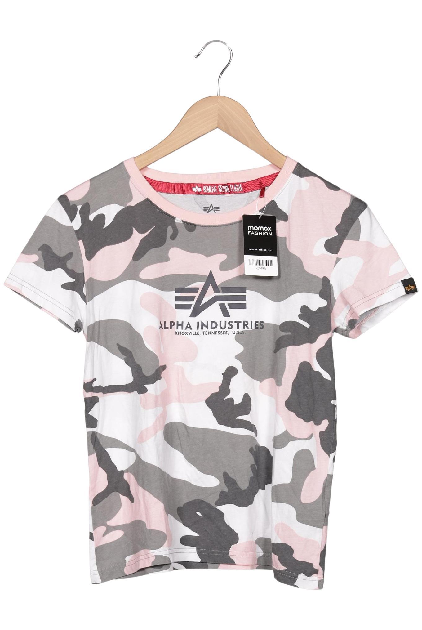 

Alpha industries Damen T-Shirt, weiß, Gr. 38