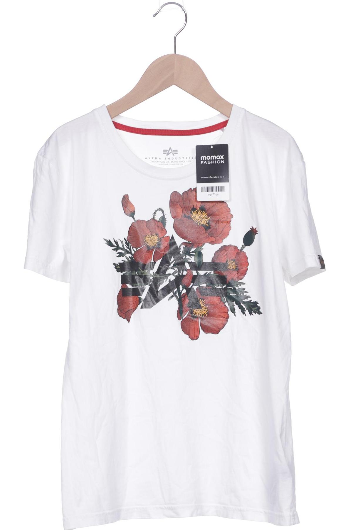 

Alpha industries Damen T-Shirt, weiß
