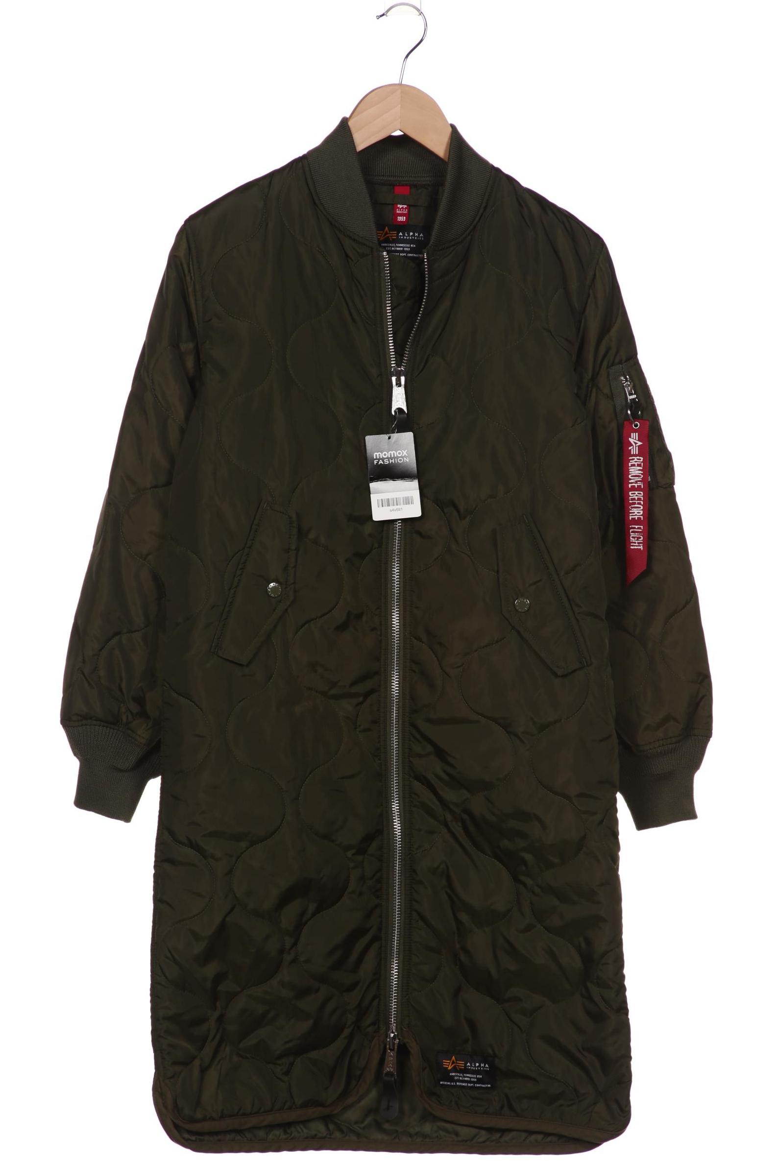 

Alpha industries Damen Mantel, grün, Gr. 34