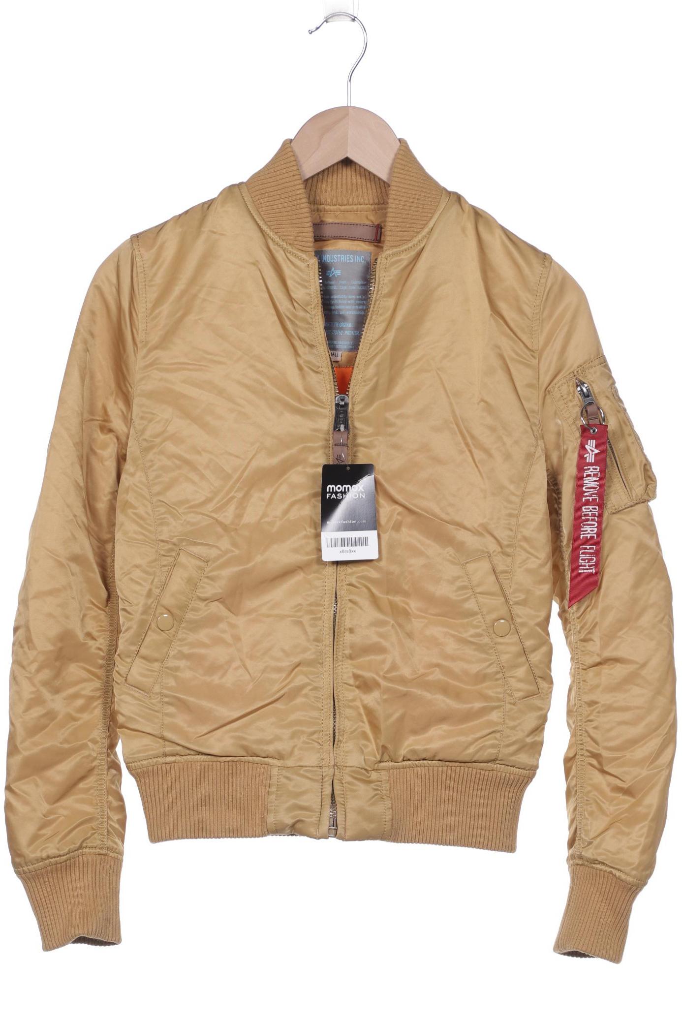 

Alpha industries Damen Jacke, beige, Gr. 34