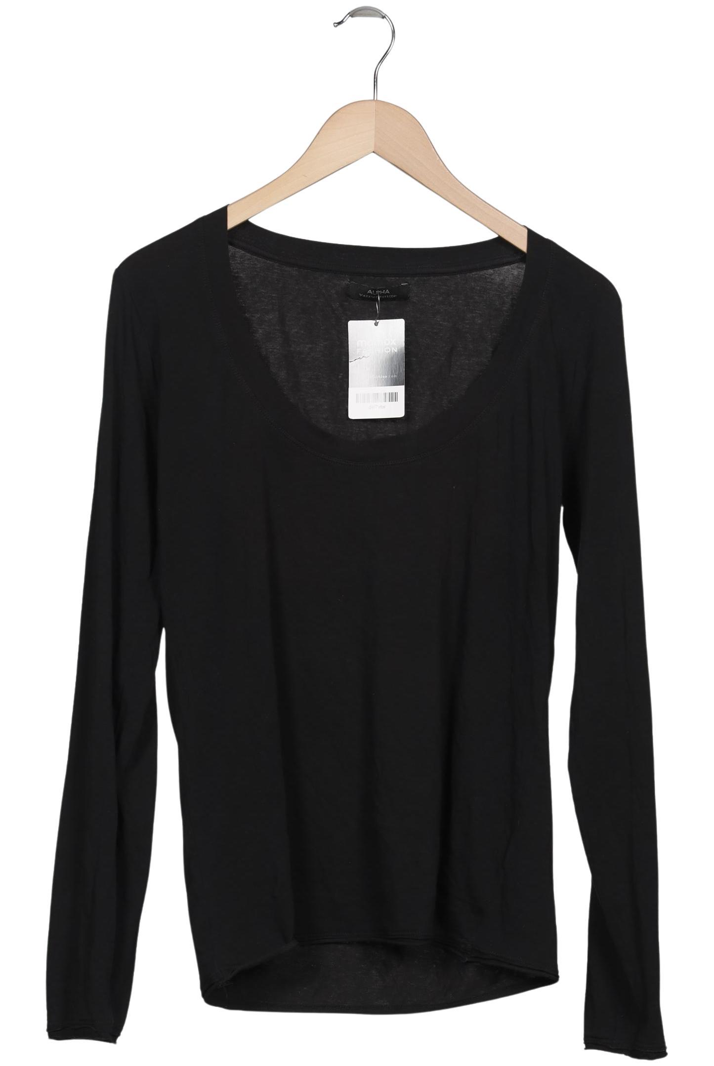 

Alpha industries Damen Langarmshirt, schwarz, Gr. 48