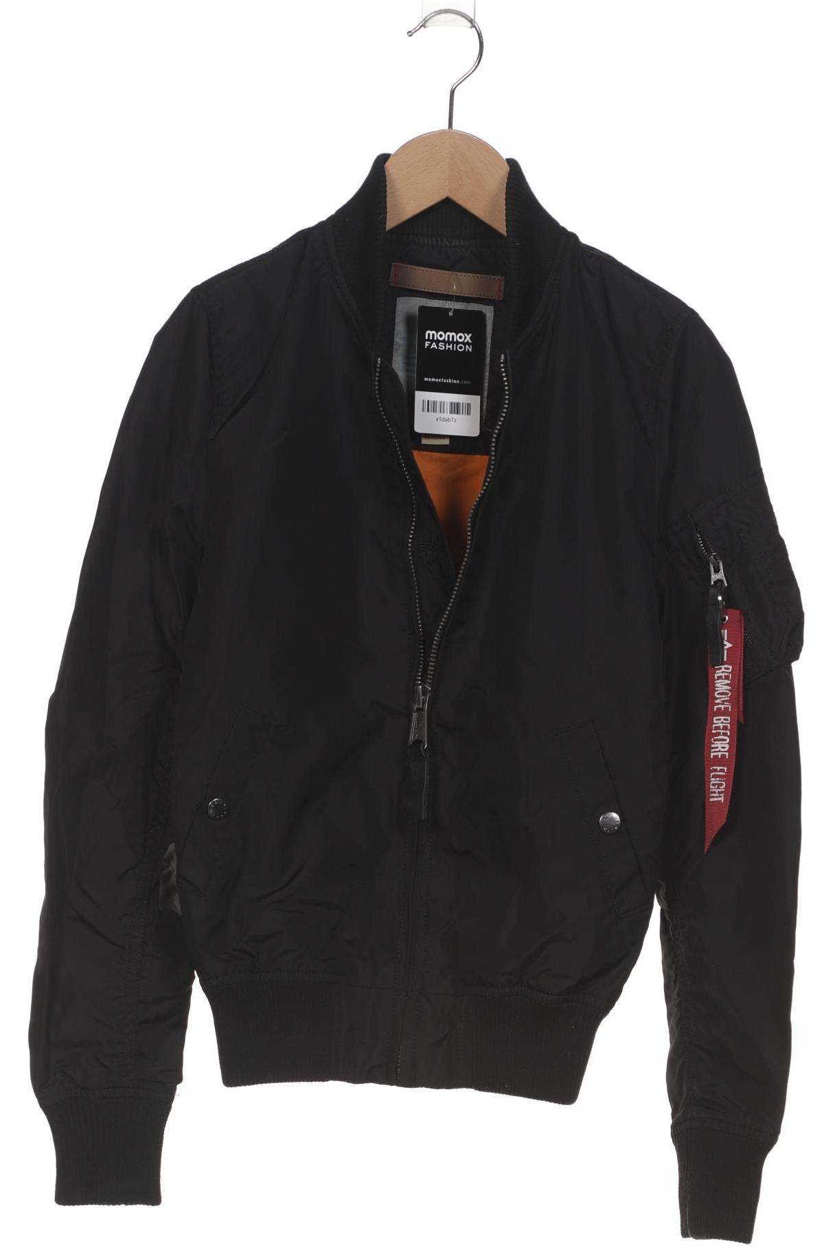 

Alpha industries Damen Jacke, schwarz, Gr. 34