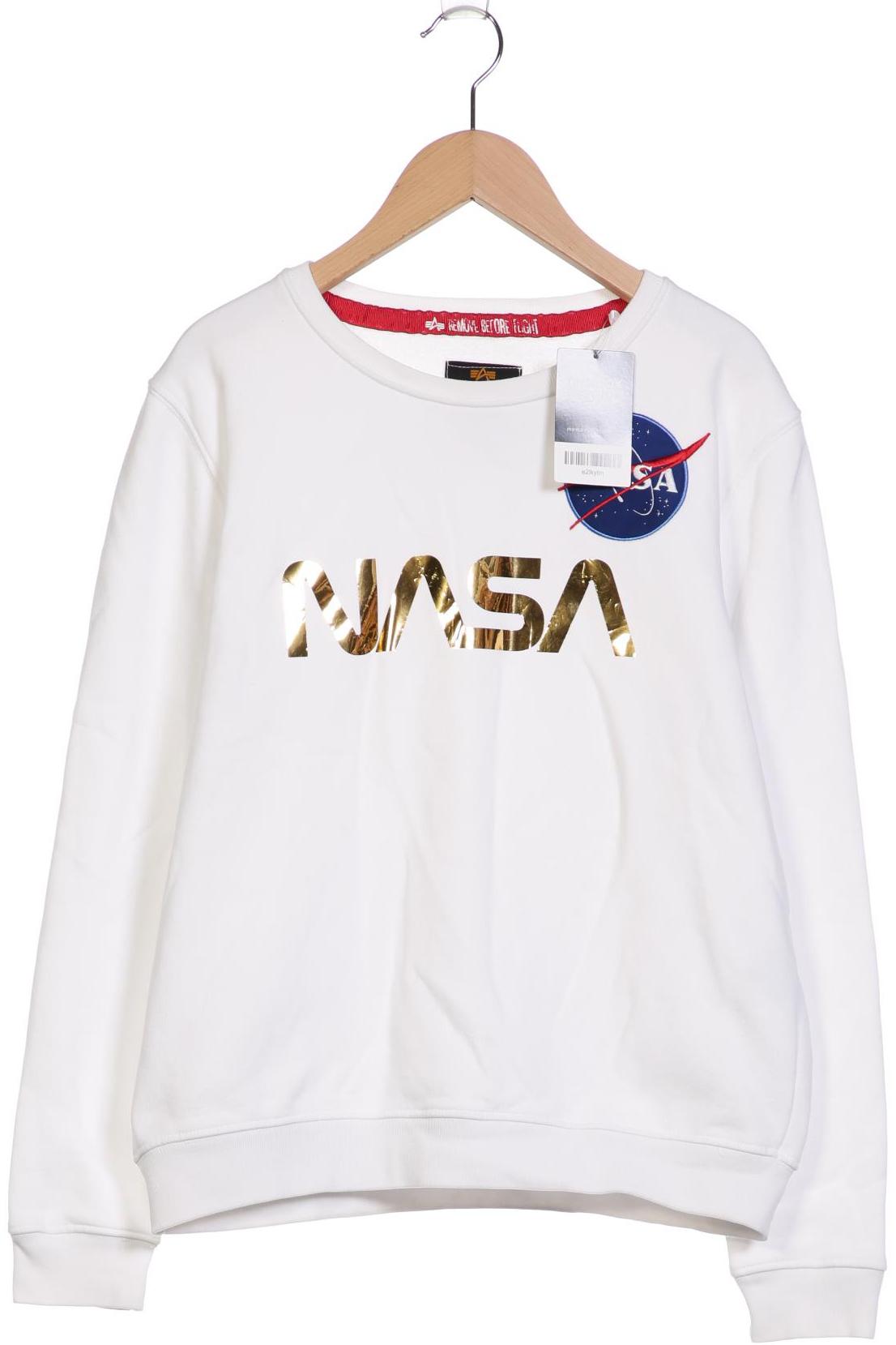 

Alpha industries Damen Sweatshirt, weiß, Gr. 36
