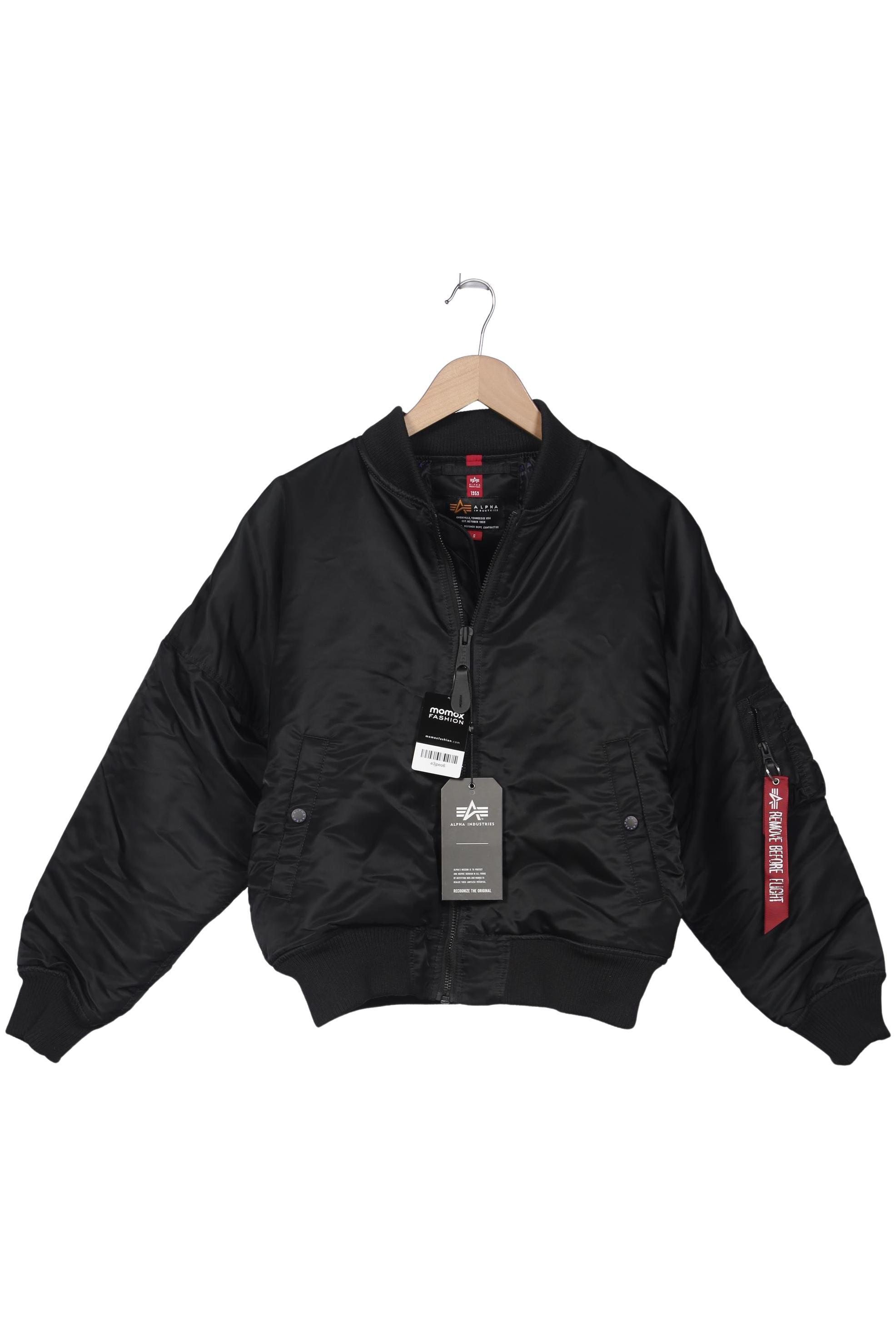 

Alpha industries Damen Jacke, schwarz, Gr. 36