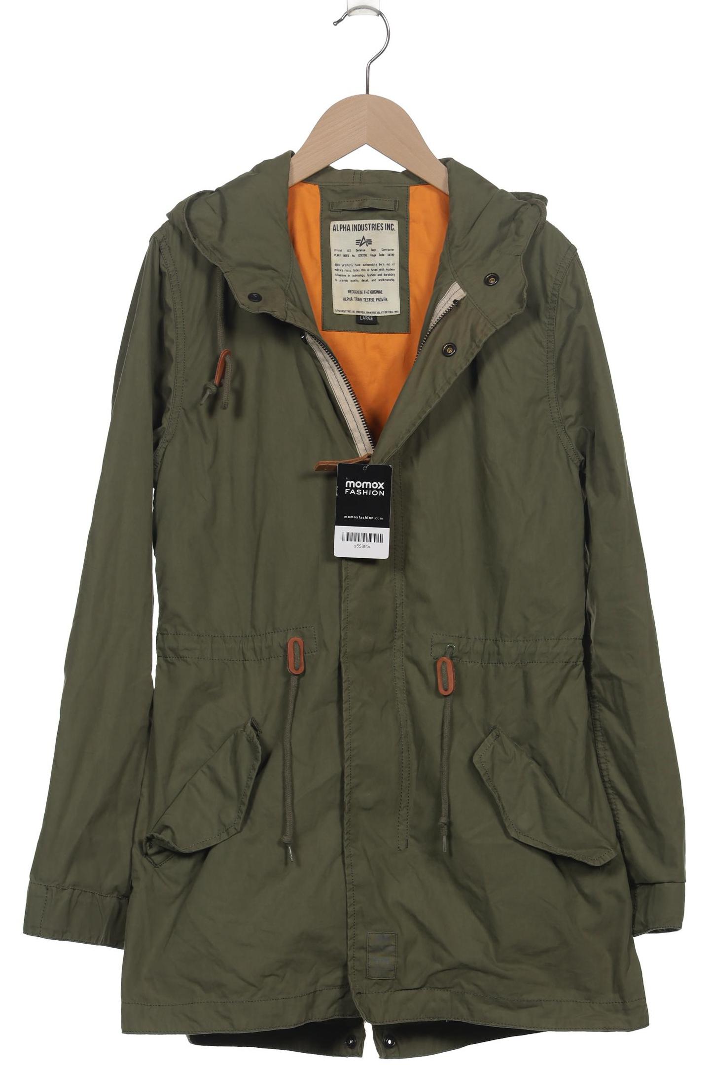

Alpha industries Damen Mantel, grün, Gr. 42