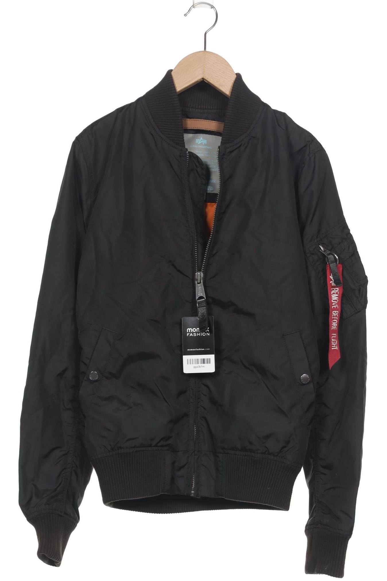 

Alpha industries Damen Jacke, schwarz, Gr. 38