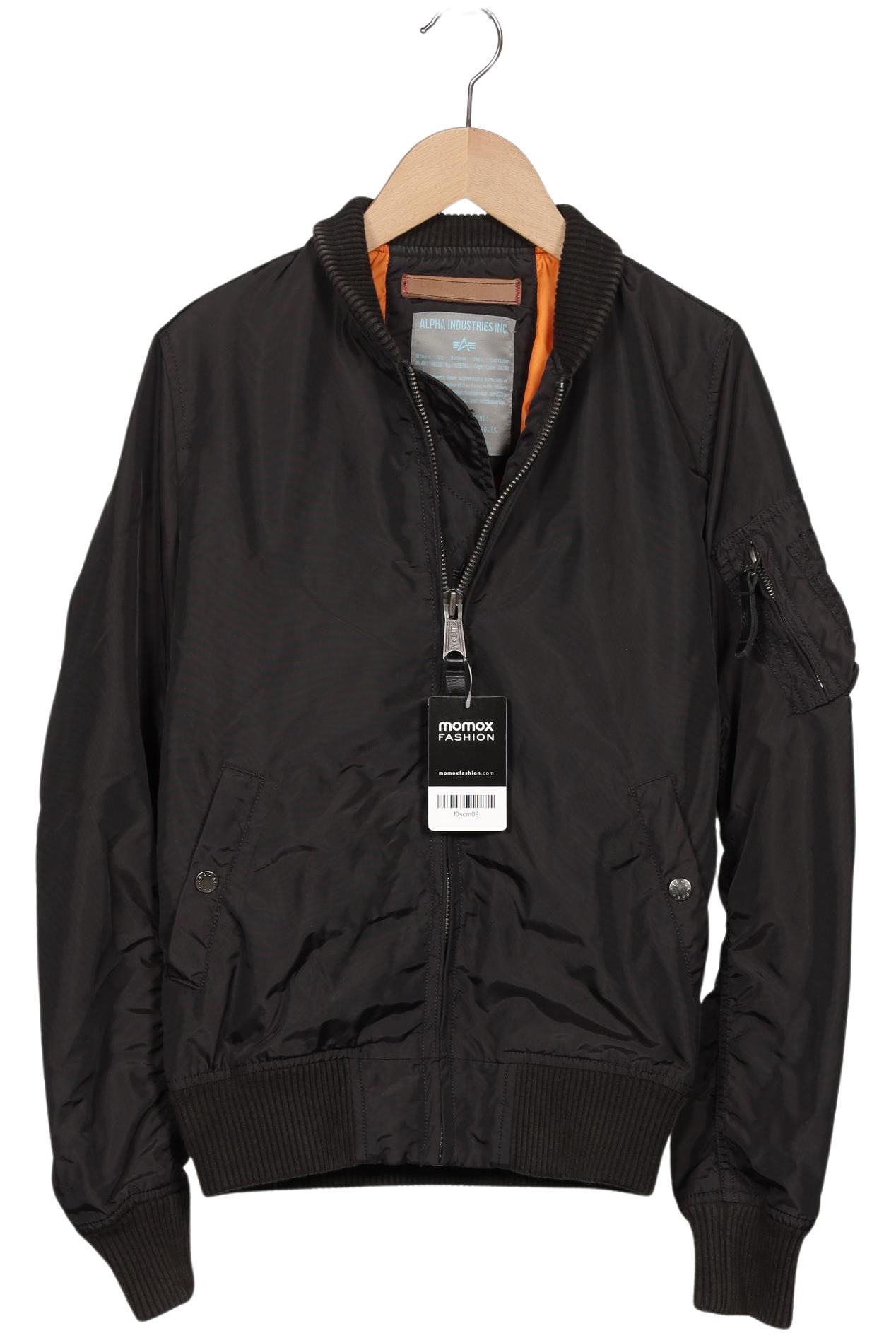 

Alpha industries Damen Jacke, schwarz, Gr. 36