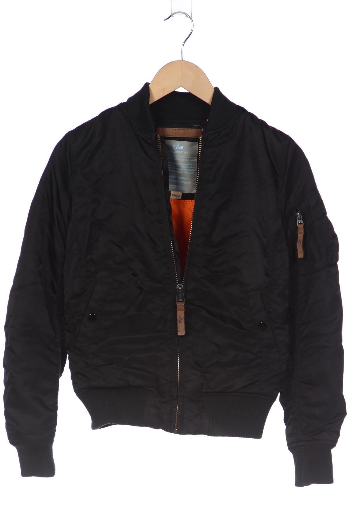 

Alpha industries Damen Jacke, schwarz, Gr. 34