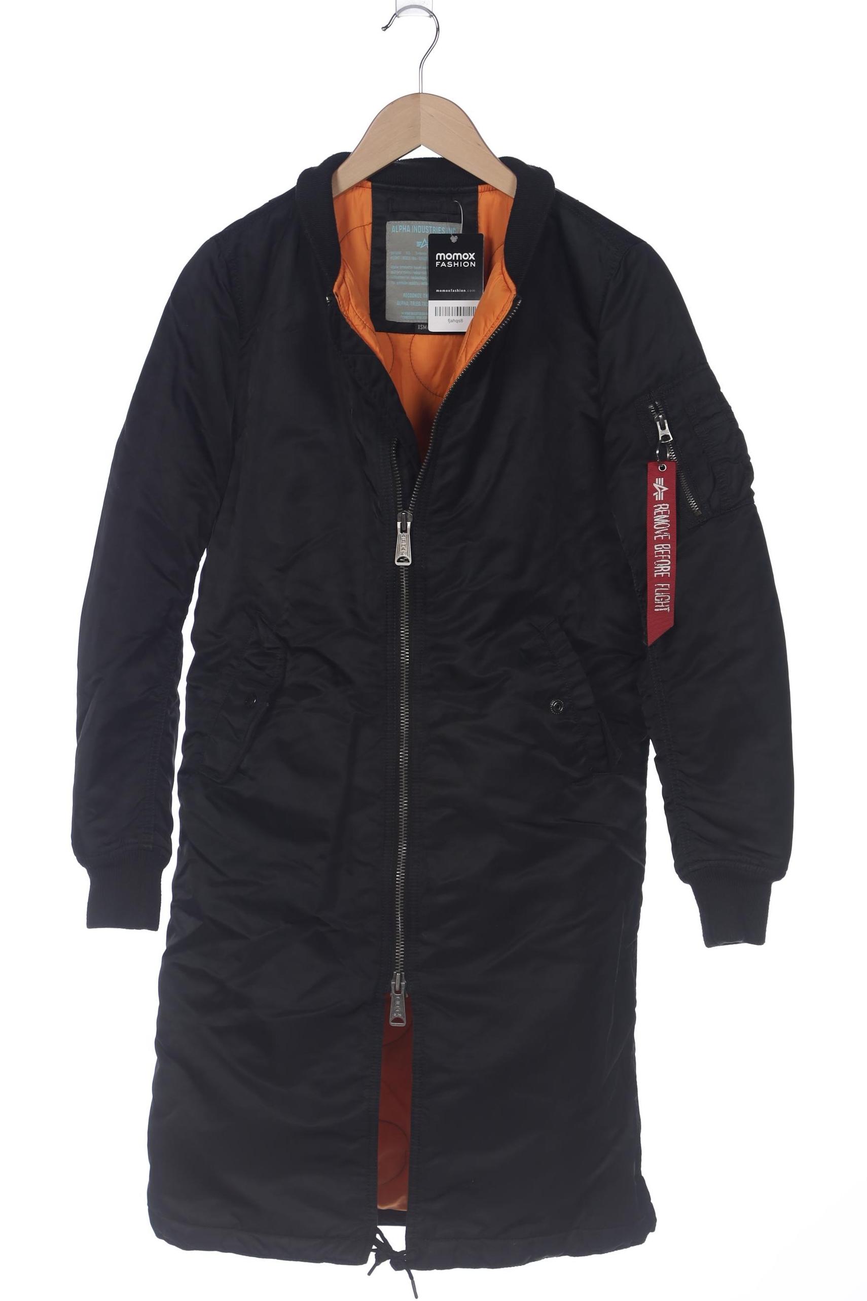 

Alpha industries Damen Mantel, schwarz, Gr. 34