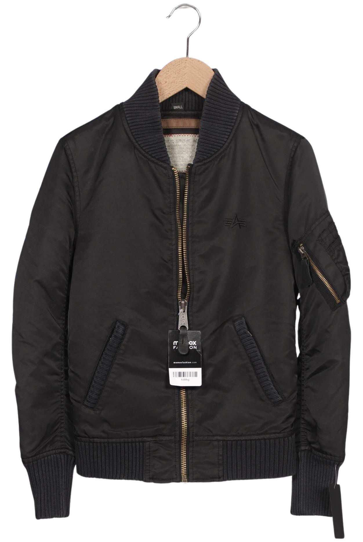 

Alpha industries Damen Jacke, schwarz, Gr. 36