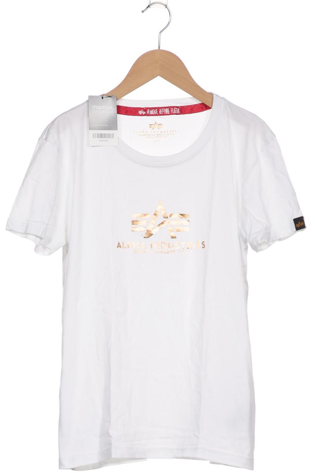 

Alpha industries Damen T-Shirt, weiß