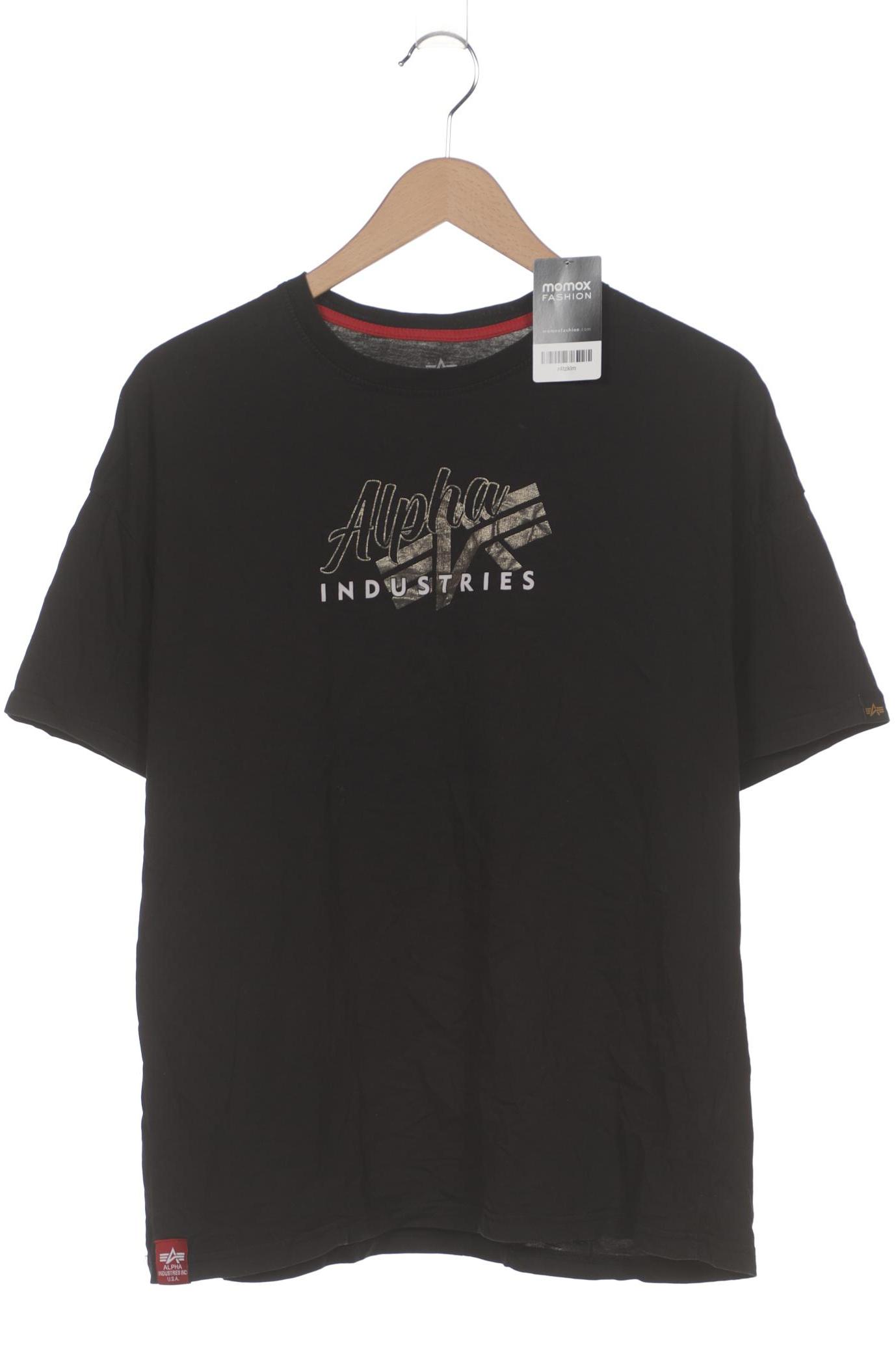 

Alpha industries Damen T-Shirt, schwarz, Gr. 38