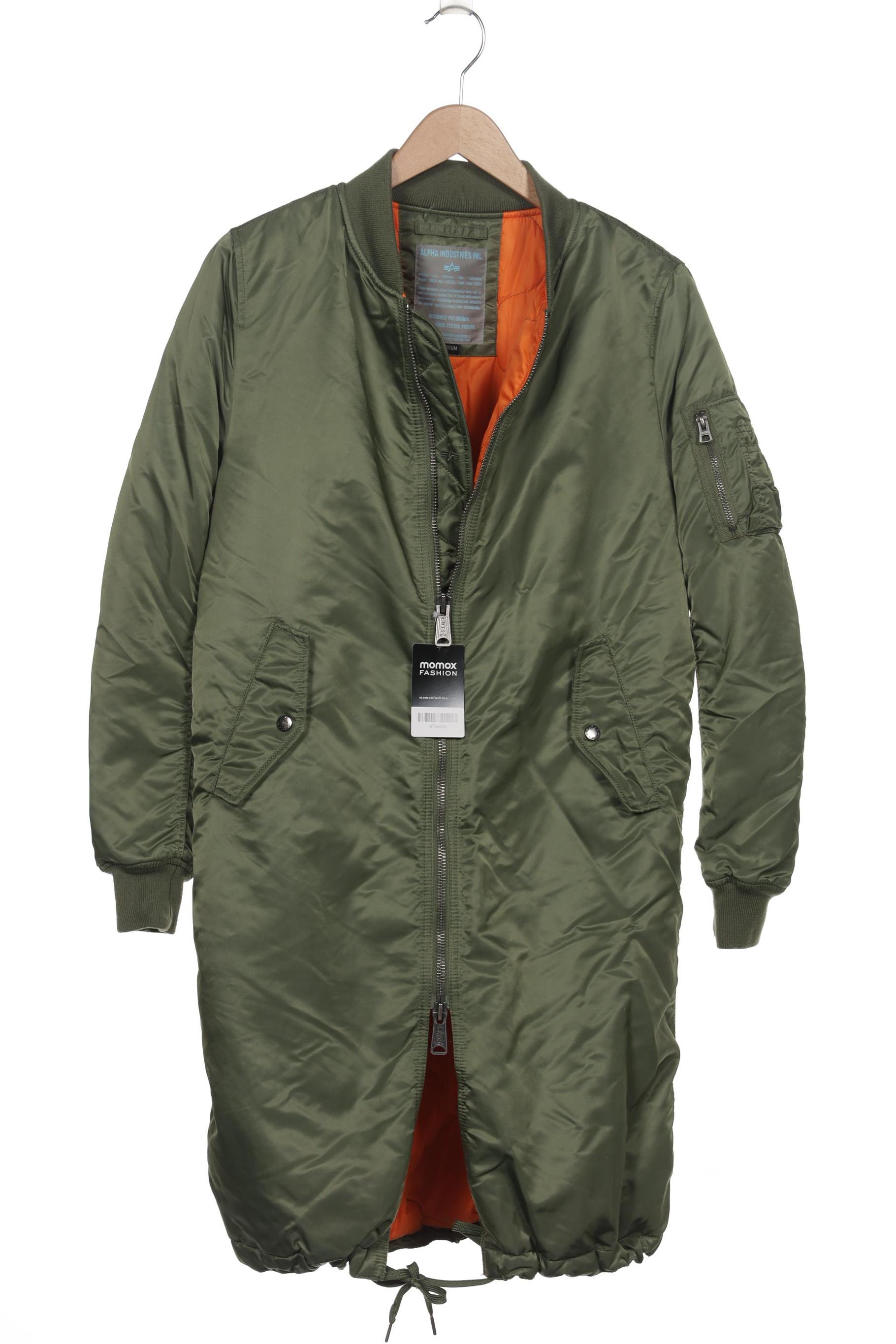 

Alpha industries Damen Mantel, grün, Gr. 38