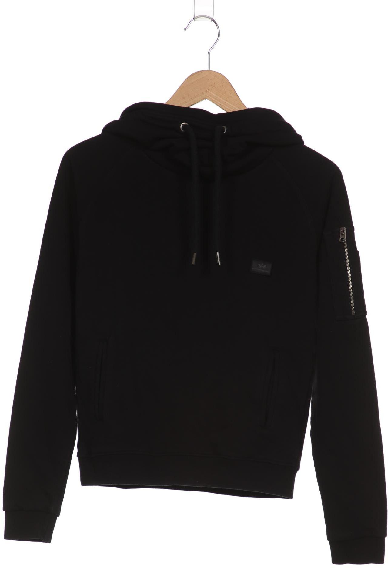 

Alpha industries Damen Kapuzenpullover, schwarz