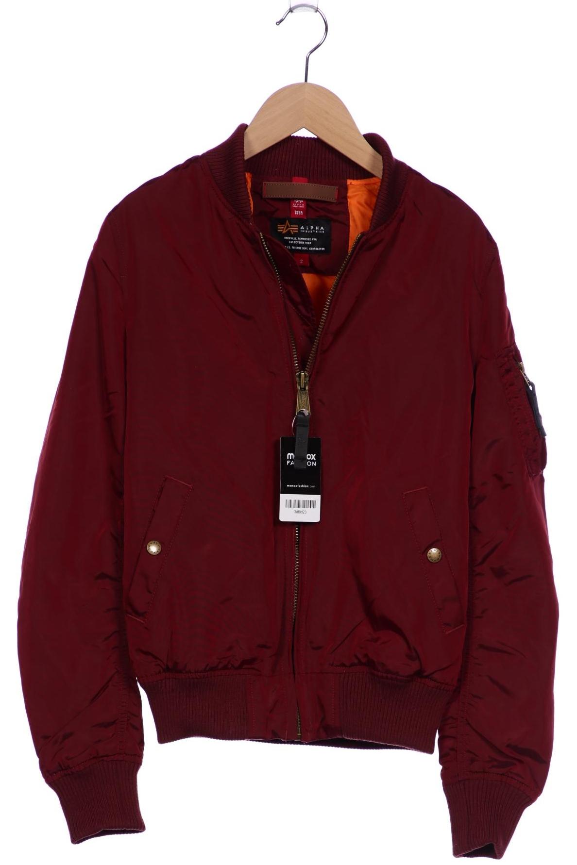 

Alpha industries Damen Jacke, bordeaux, Gr. 36