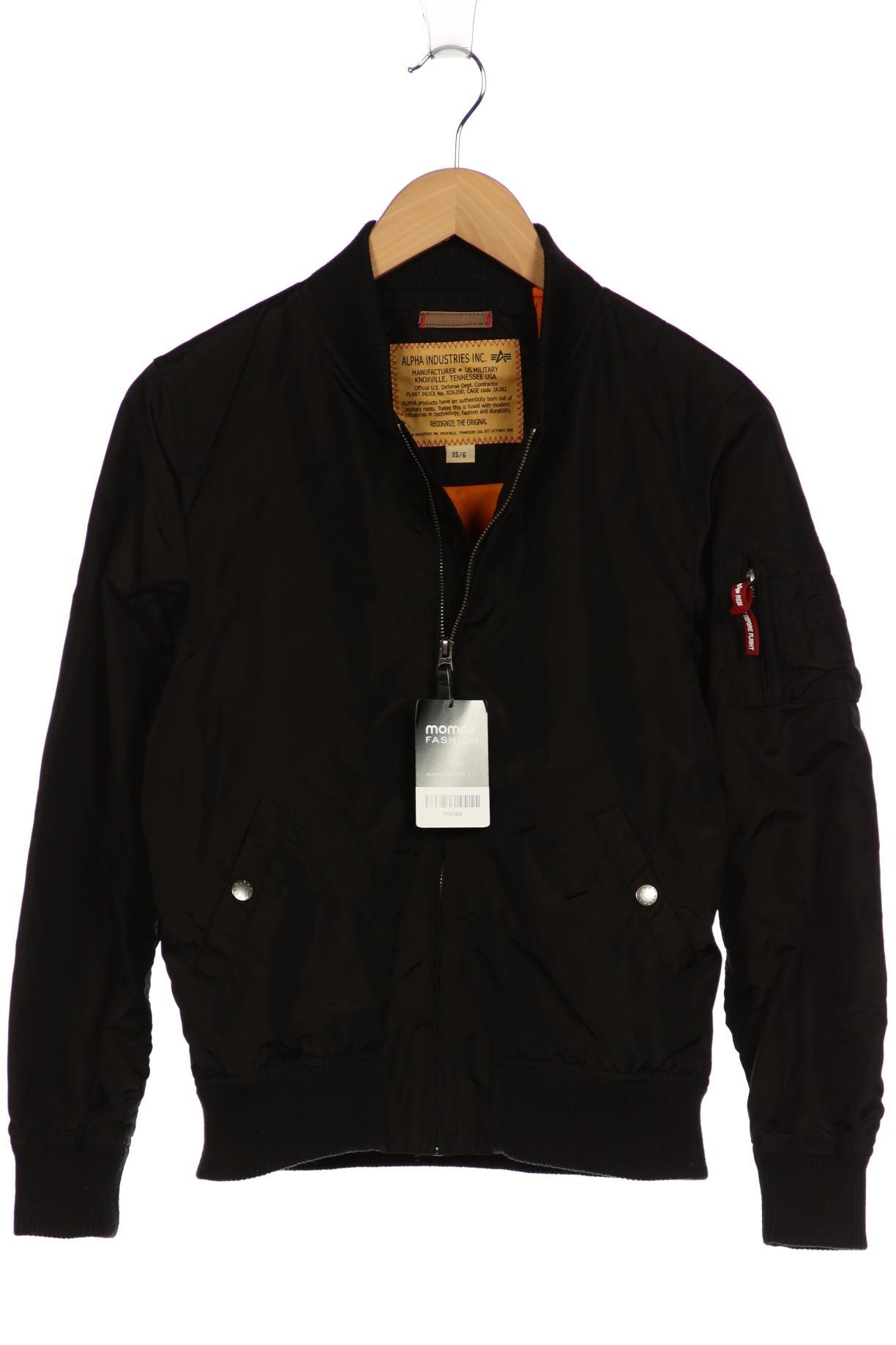 

Alpha industries Damen Jacke, schwarz, Gr. 6