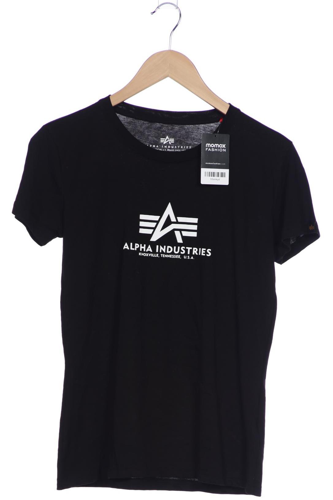 

Alpha industries Damen T-Shirt, schwarz, Gr. 38