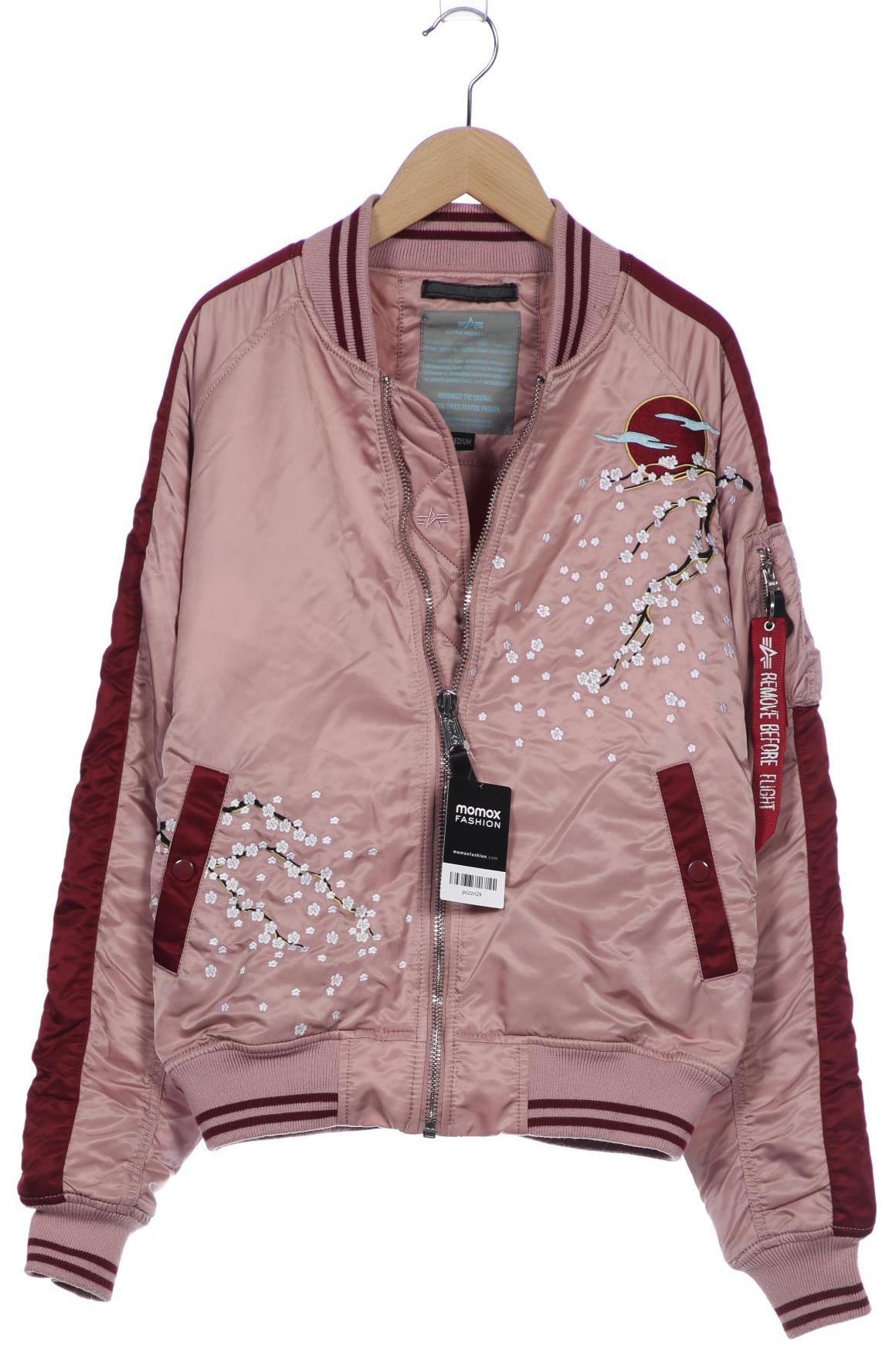 

Alpha industries Damen Jacke, pink, Gr. 38