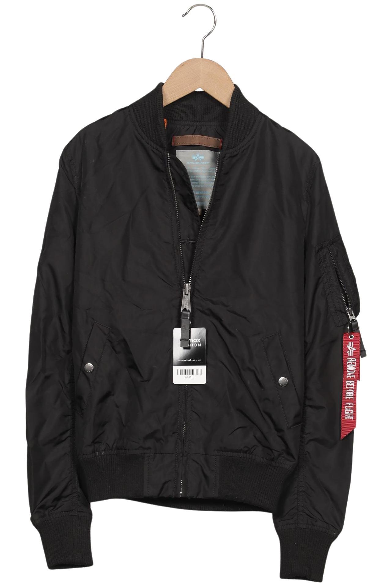 

Alpha industries Damen Jacke, schwarz, Gr. 36