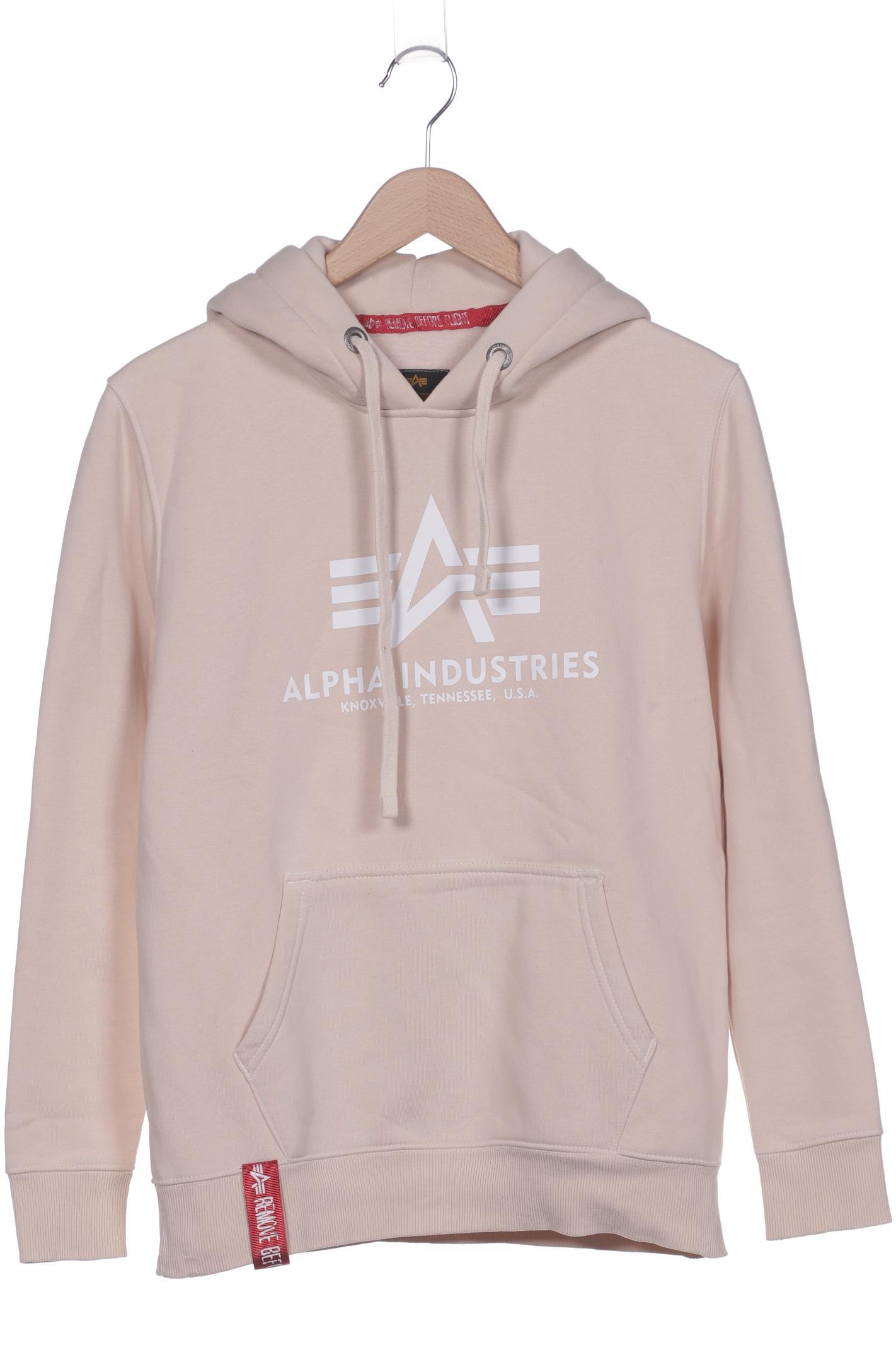 

Alpha industries Damen Kapuzenpullover, beige, Gr. 36