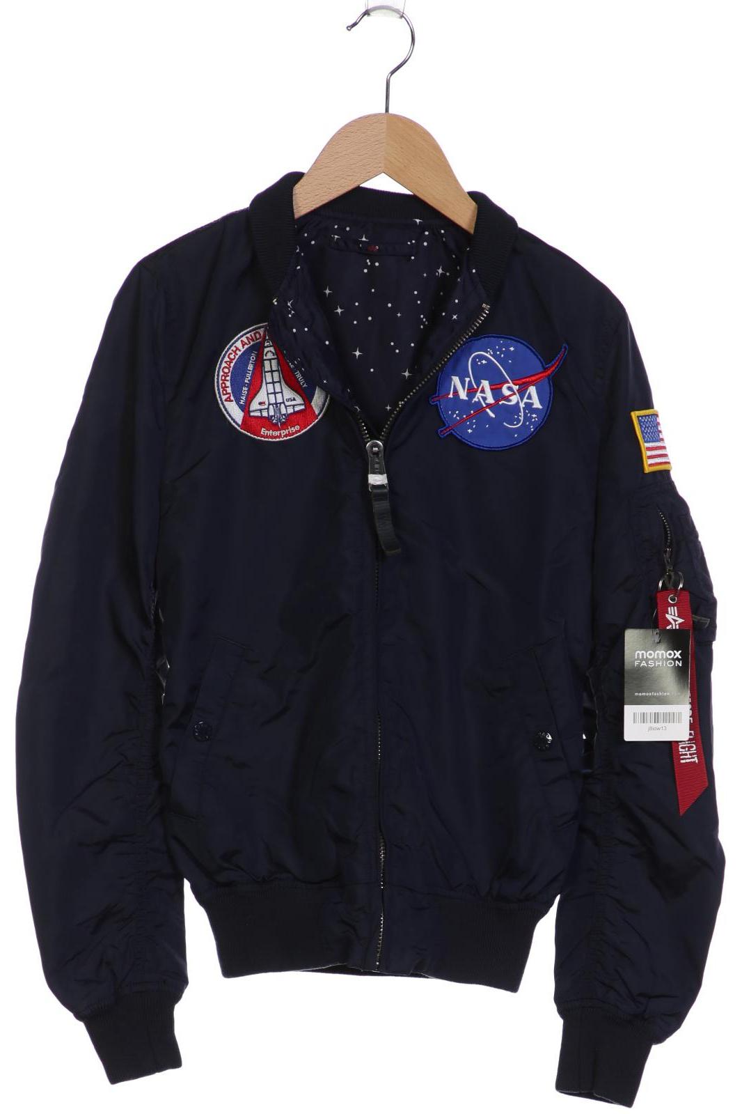 

Alpha industries Damen Jacke, marineblau, Gr. 36