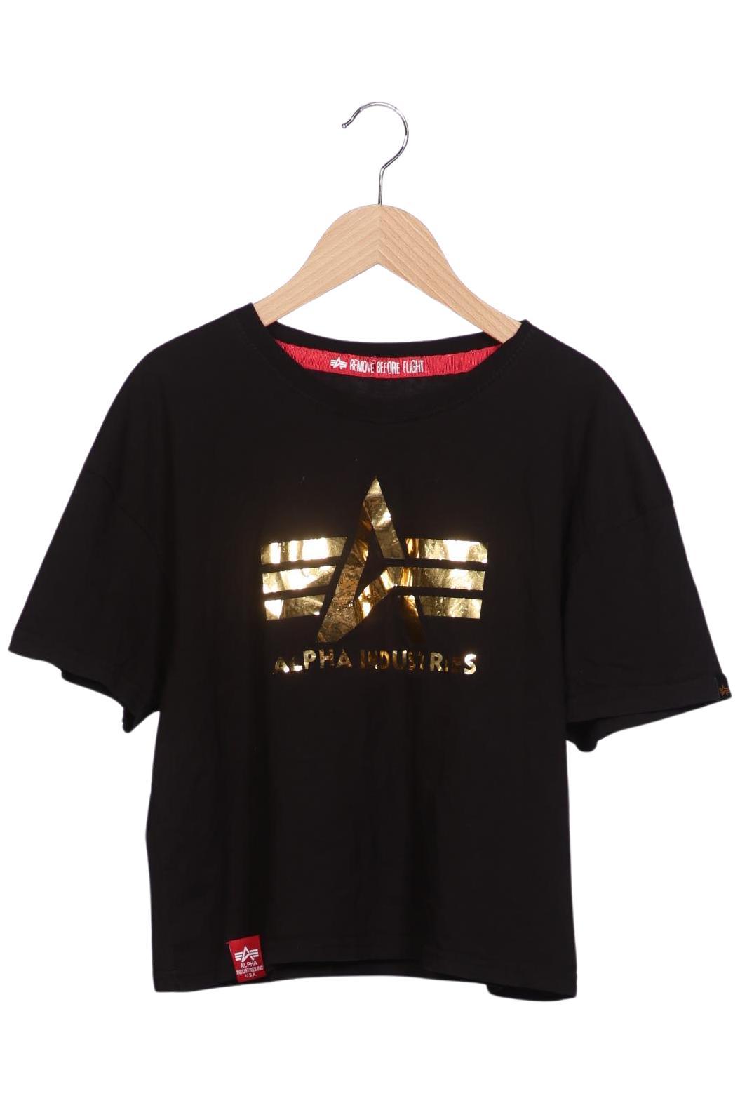 

Alpha industries Damen T-Shirt, mehrfarbig, Gr. 38