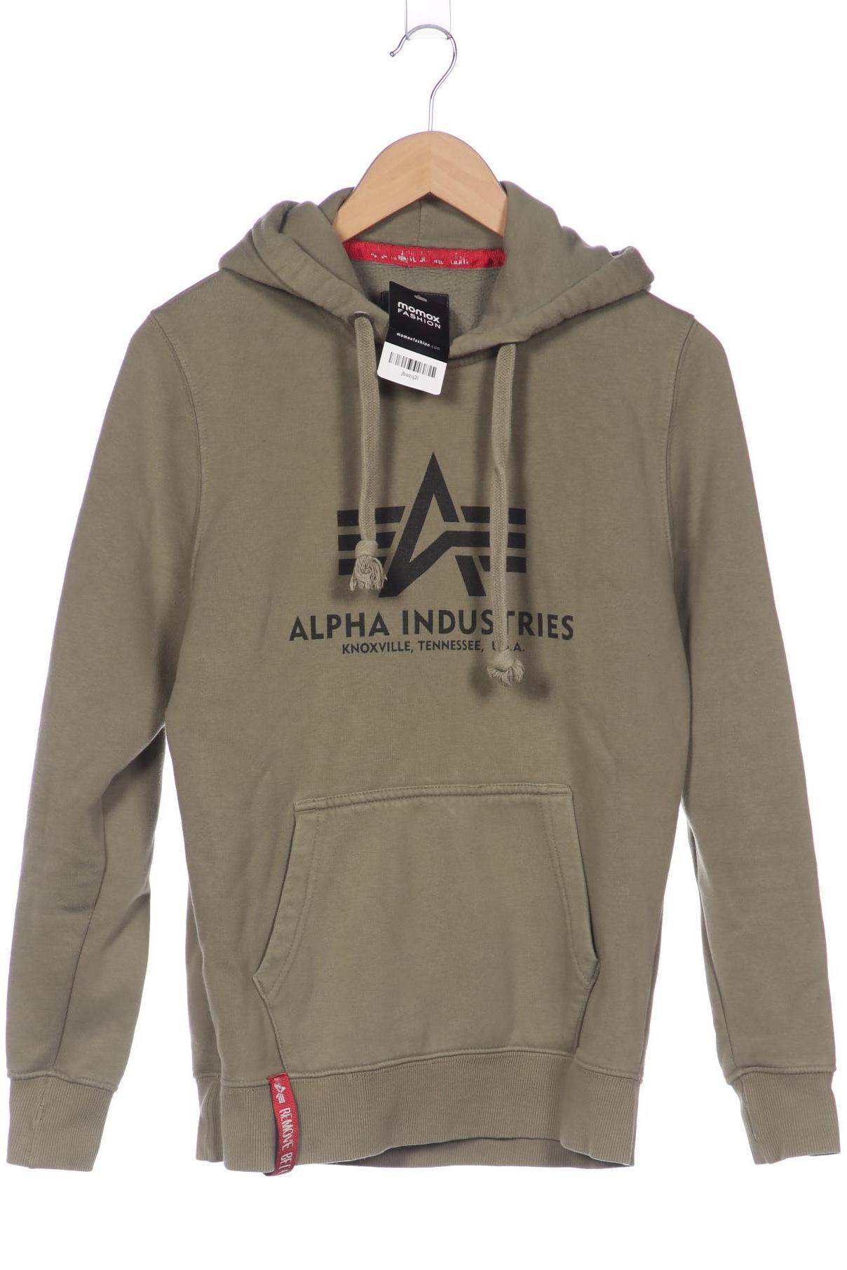 

Alpha industries Damen Kapuzenpullover, grün, Gr. 36