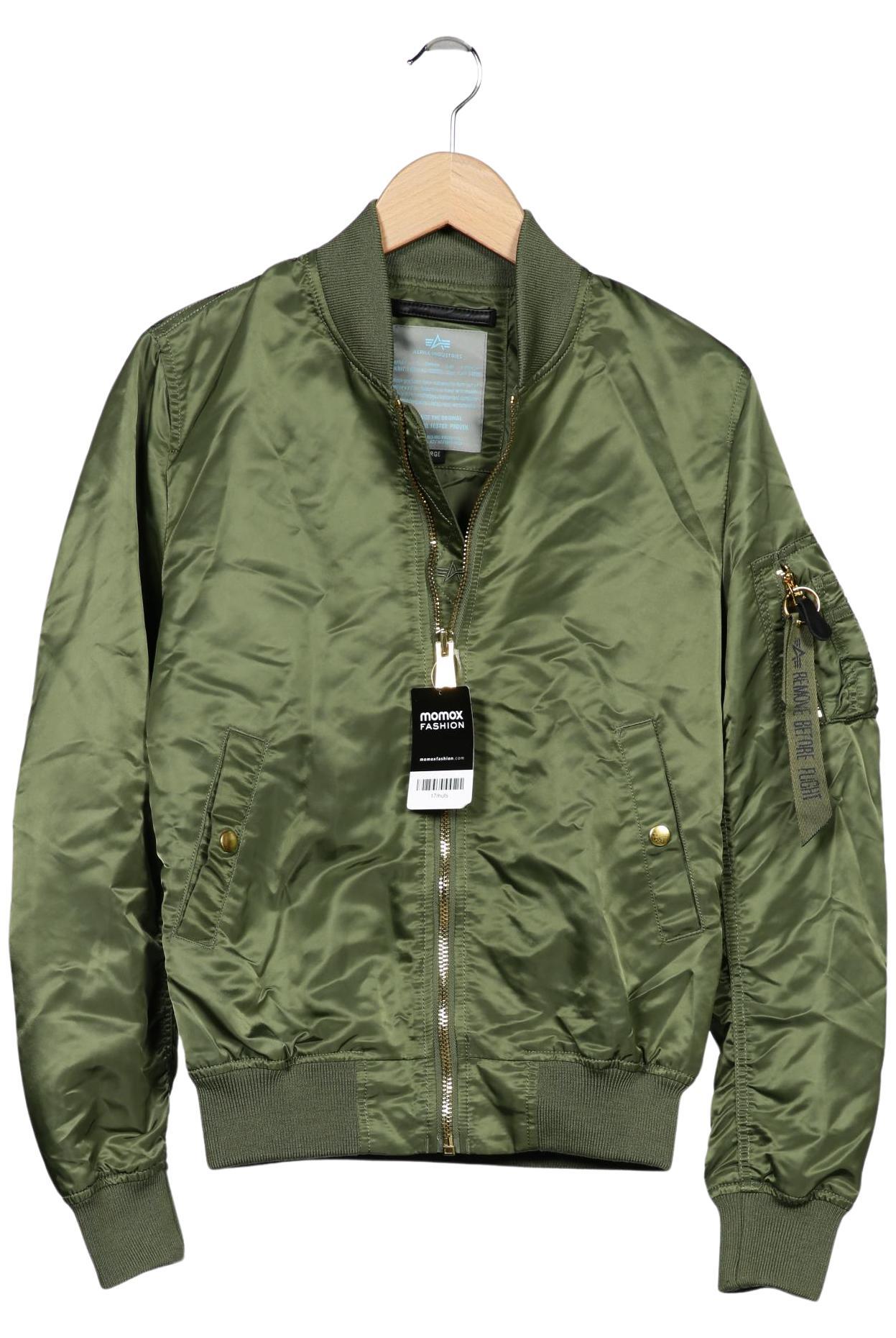 

Alpha industries Damen Jacke, grün, Gr. 42