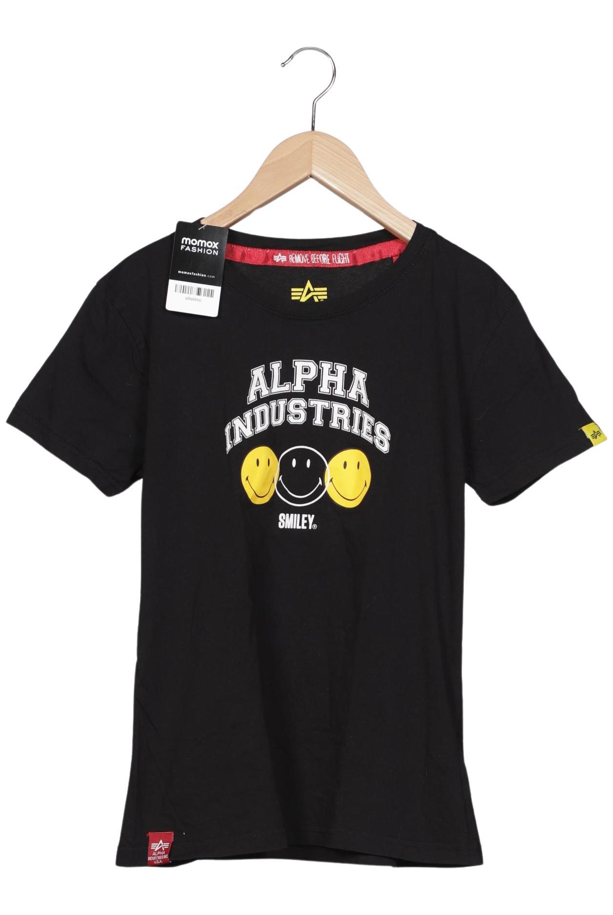 

Alpha industries Damen T-Shirt, schwarz, Gr. 42