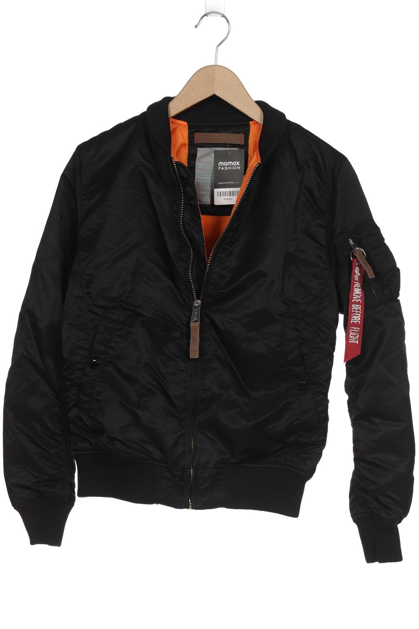 

Alpha industries Damen Jacke, schwarz, Gr. 42