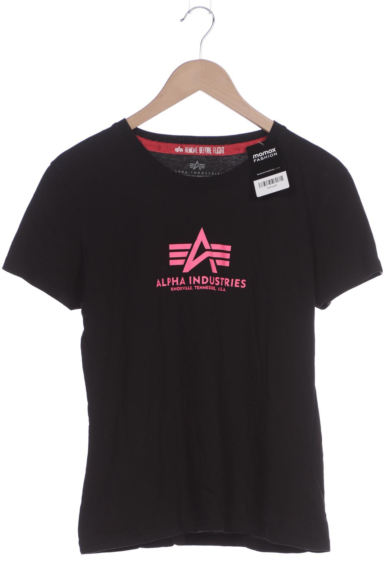 

Alpha industries Damen T-Shirt, schwarz, Gr. 42