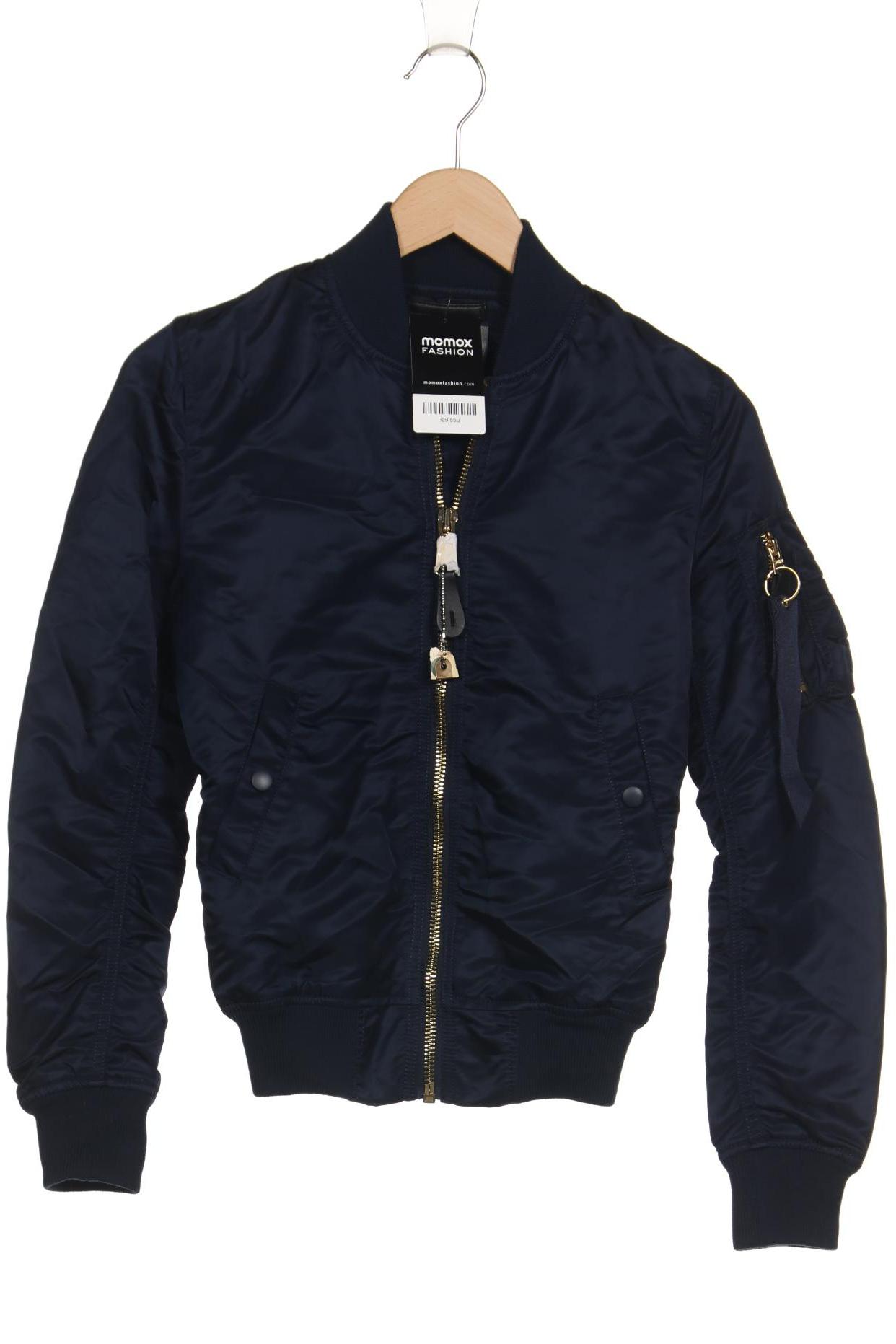 

Alpha industries Damen Jacke, marineblau, Gr. 34