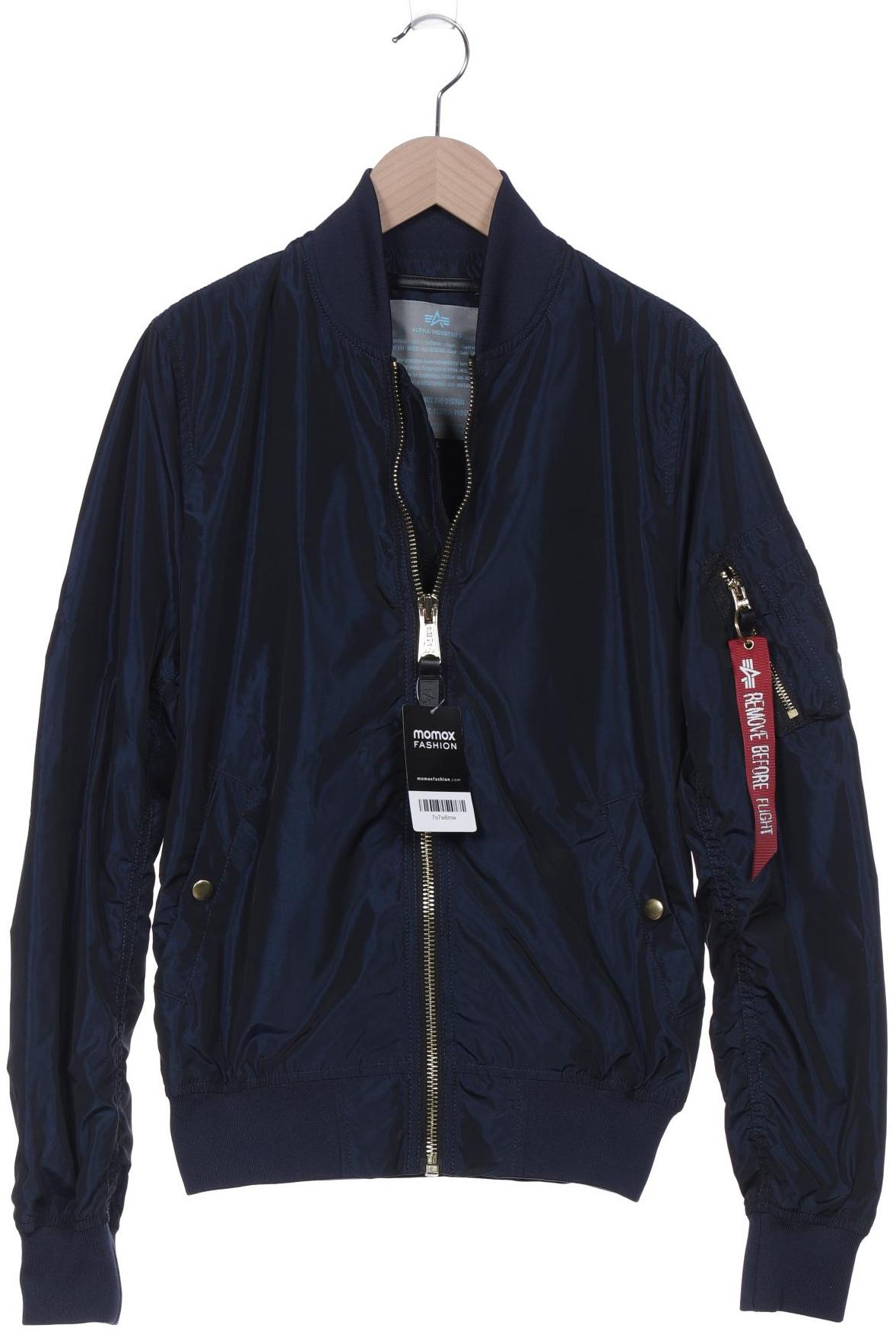 

Alpha industries Damen Jacke, marineblau, Gr. 42