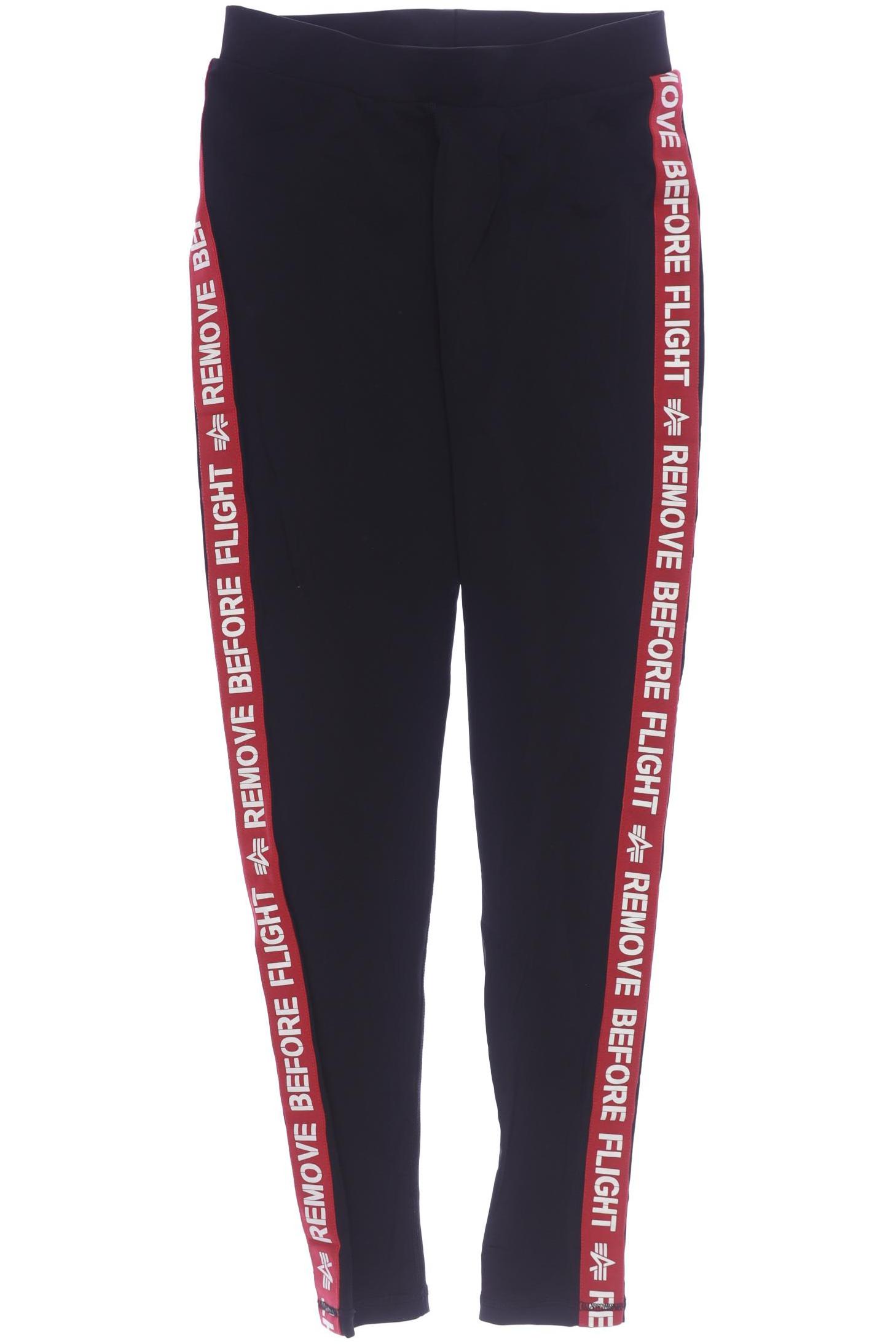 

Alpha industries Damen Stoffhose, schwarz, Gr. 0