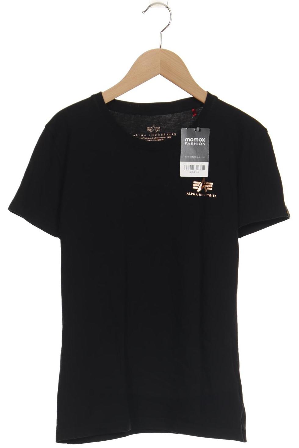 

Alpha industries Damen T-Shirt, schwarz, Gr. 36