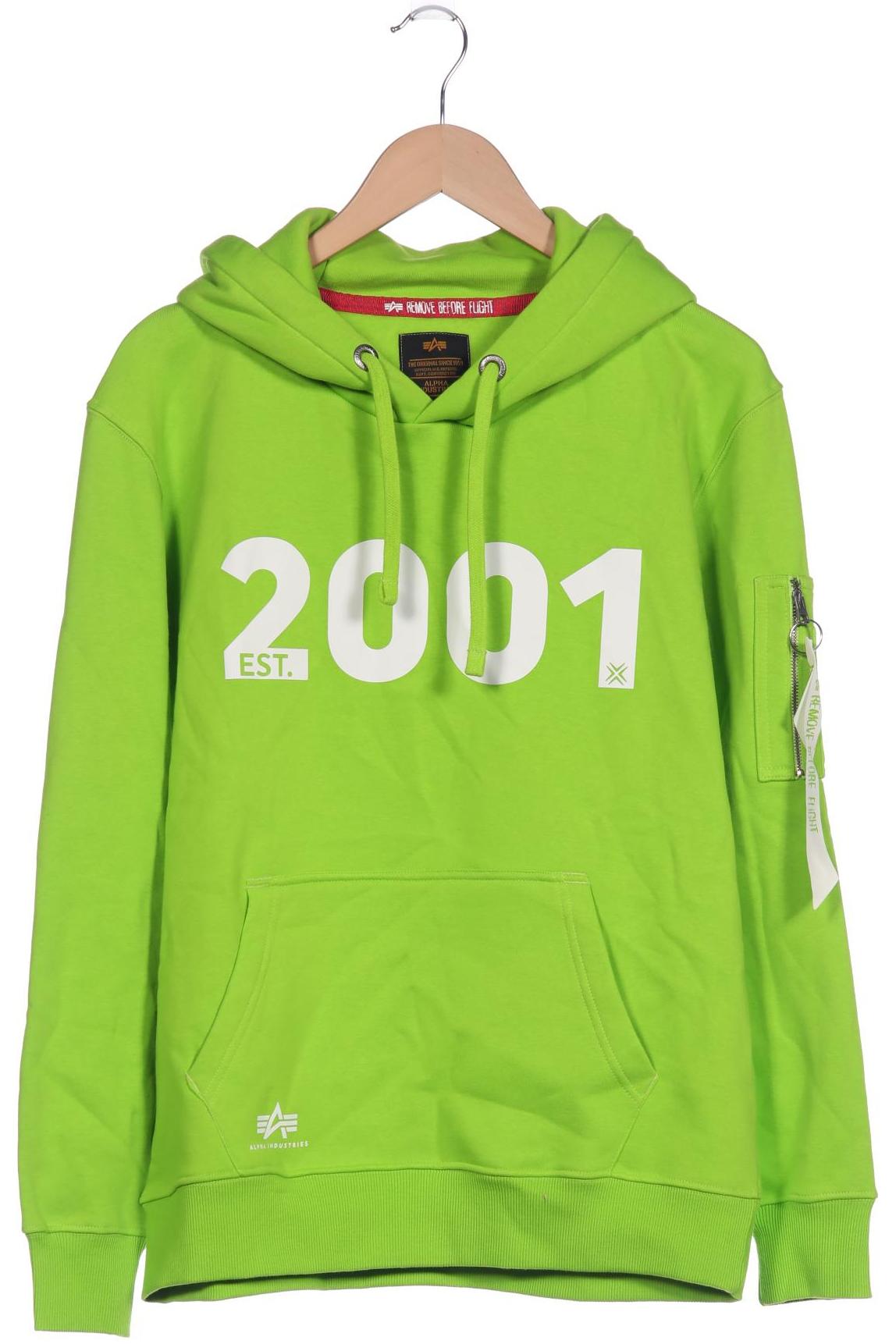 

Alpha industries Damen Kapuzenpullover, grün, Gr. 38
