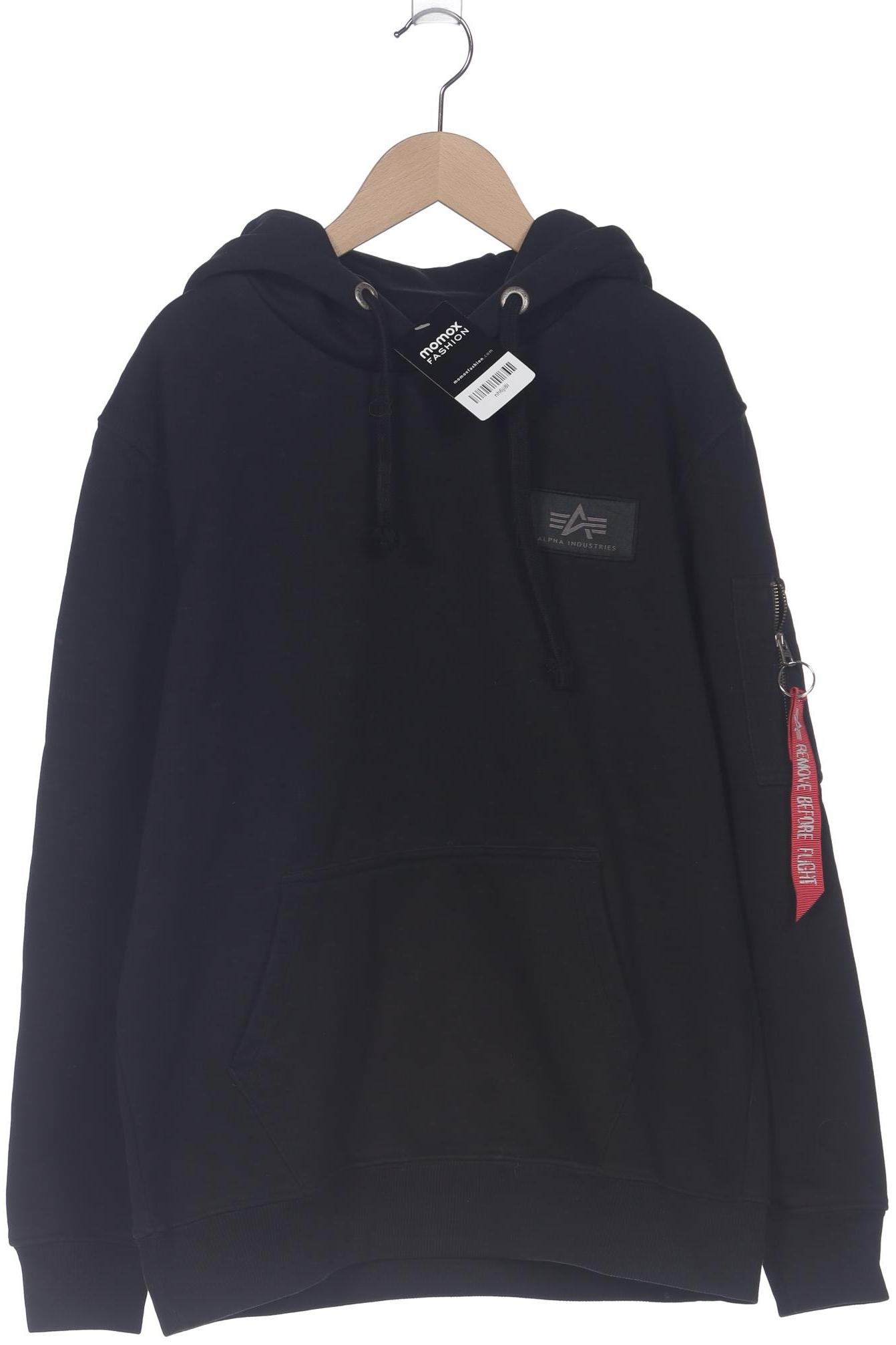 

Alpha industries Damen Kapuzenpullover, schwarz, Gr. 38