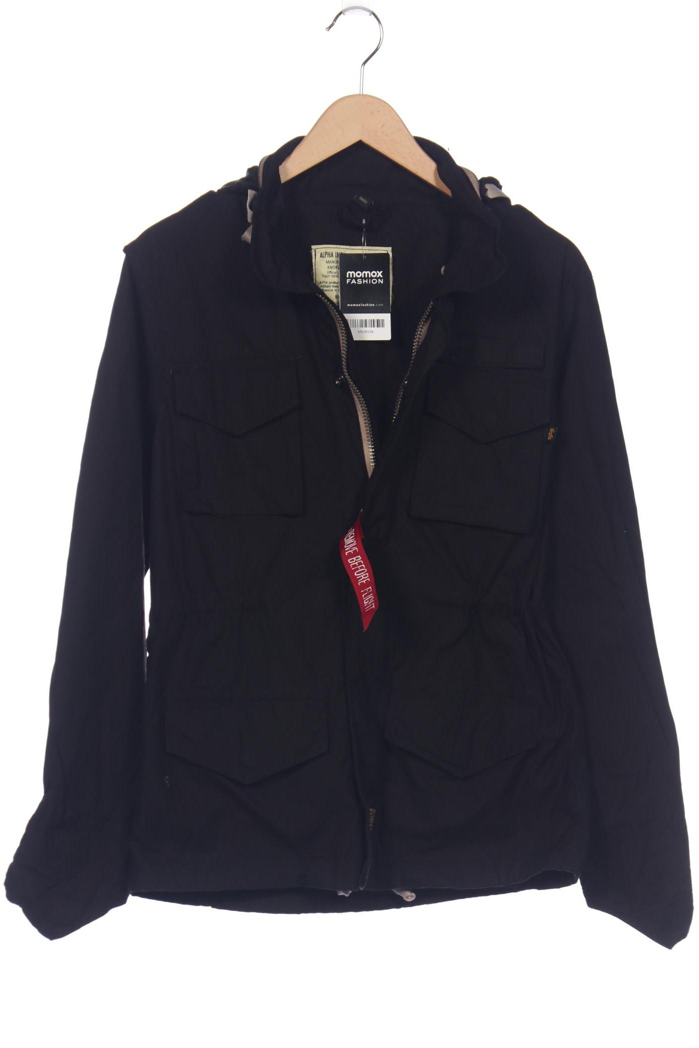 

Alpha industries Damen Jacke, schwarz, Gr. 36