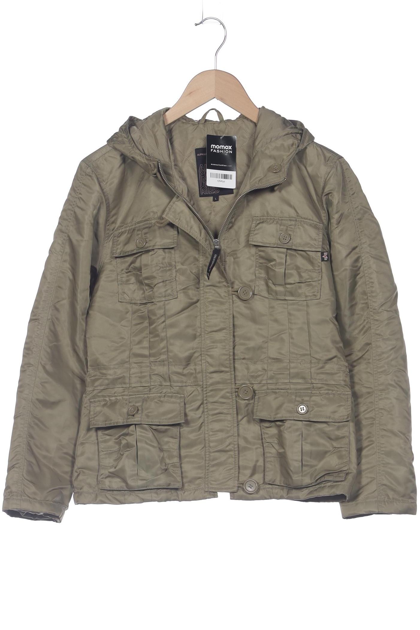 

Alpha industries Damen Jacke, grün, Gr. 42