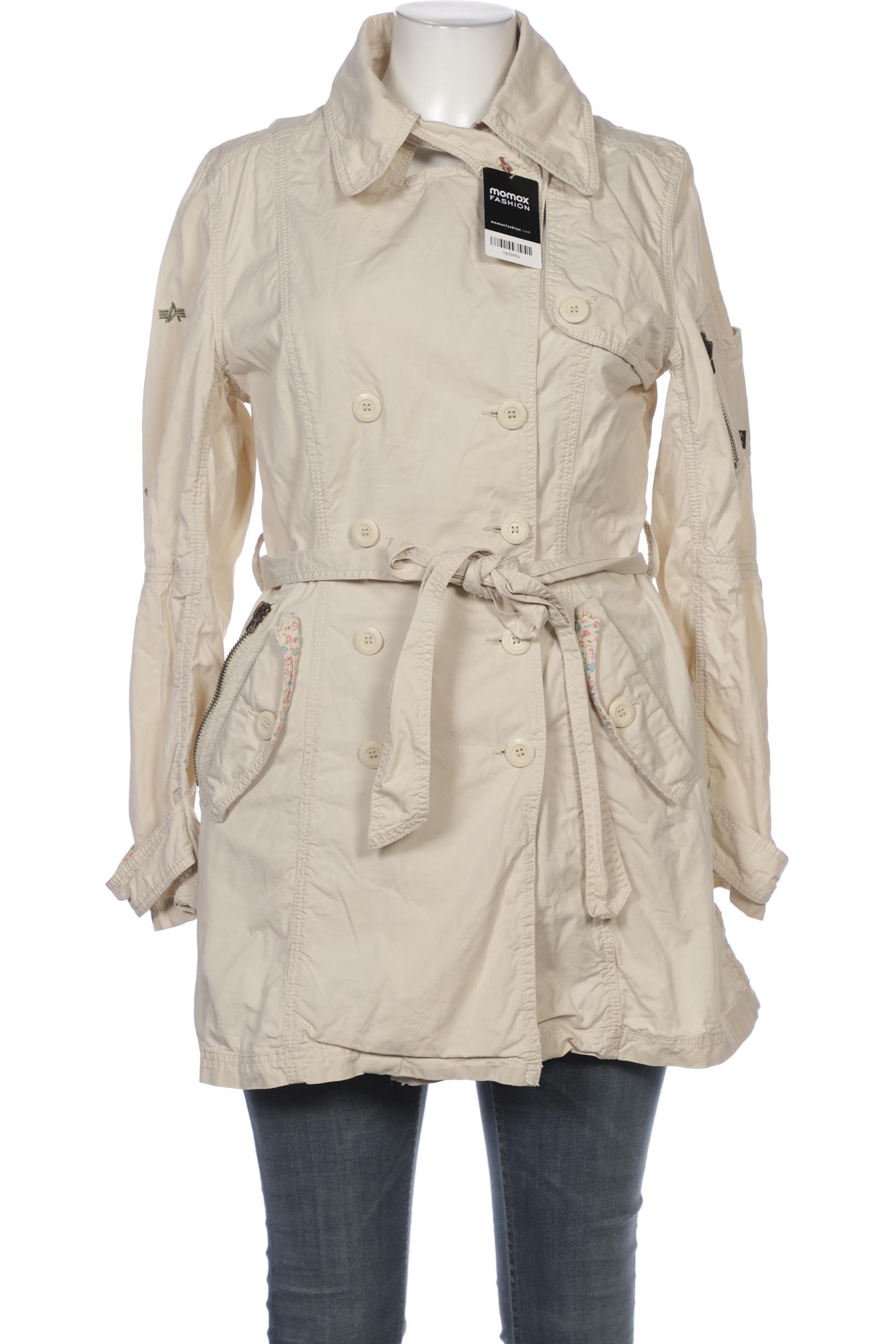 

Alpha industries Damen Mantel, cremeweiß